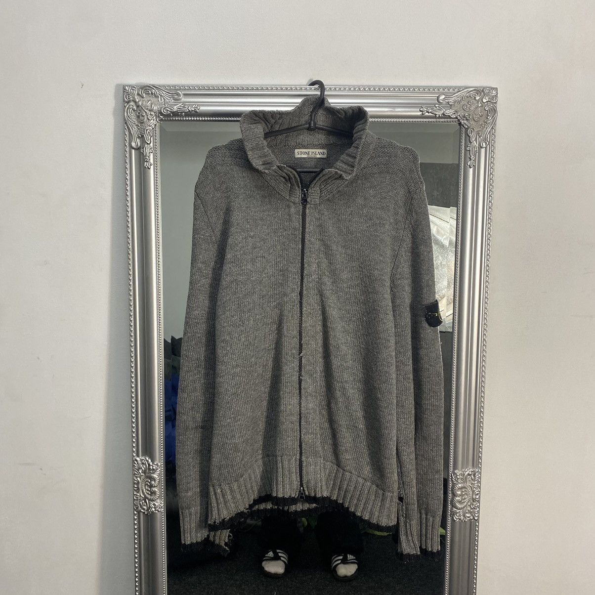 Stone Island Vintage Stone Island Zip Sweater Size US XL / EU 56 / 4 - 1 Thumbnail
