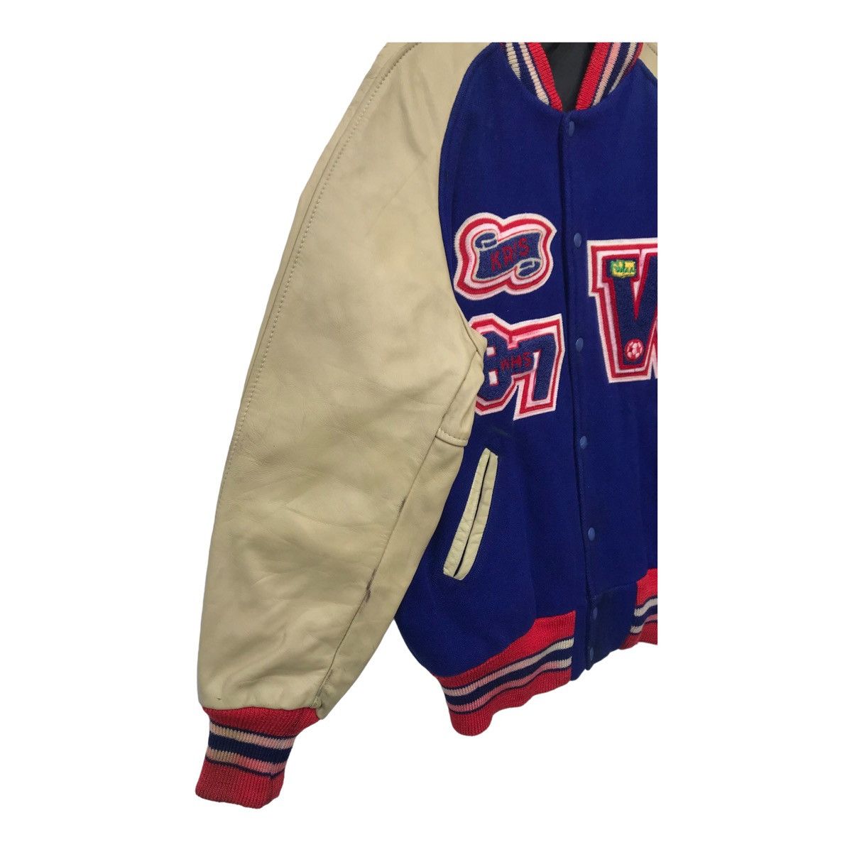 Vintage Vintage K.Knutson 87 Streetwear College Varsity Jacket Size US M / EU 48-50 / 2 - 8 Thumbnail