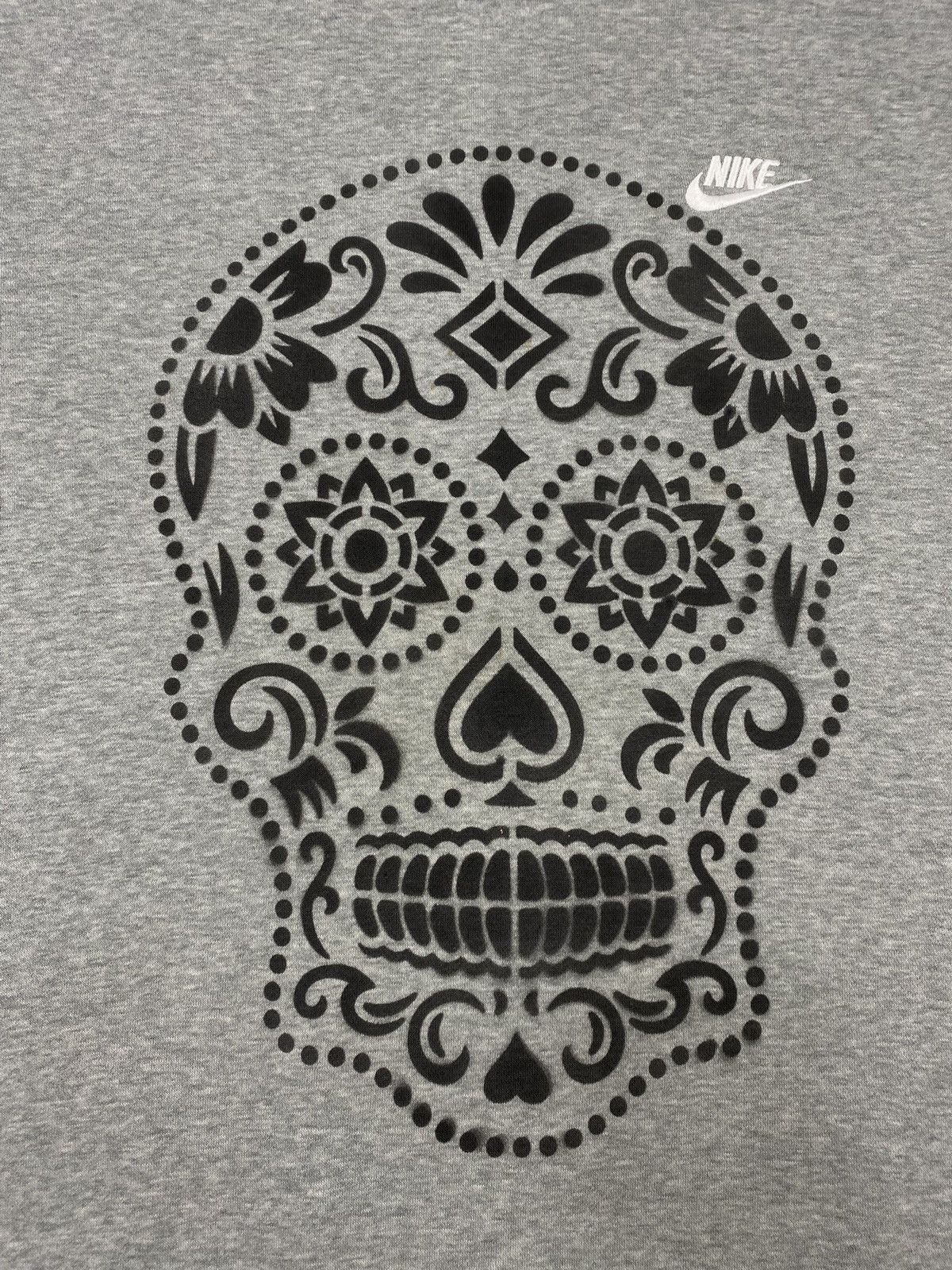 Nike 🔥LASTDROP🔥 Nike Distressed Mexican Skull Custom Sweatshirt Size US M / EU 48-50 / 2 - 5 Thumbnail