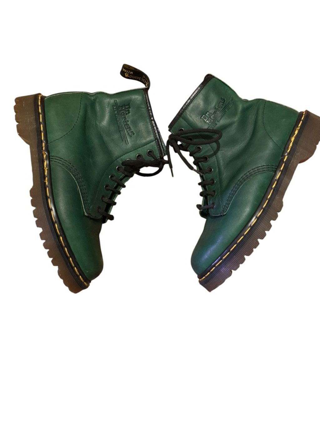 Dr. Martens Dr. Martens Green VTG MIE Lace Up Boots Size 8 Size US 8 / IT 38 - 3 Thumbnail