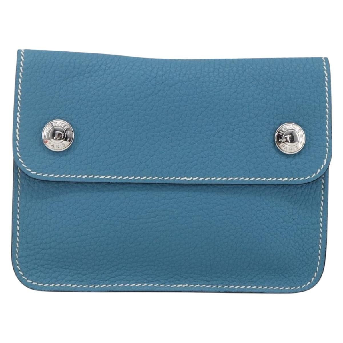Hermes Hermes Pochette Green Waist Bag Leather Size ONE SIZE - 1 Thumbnail