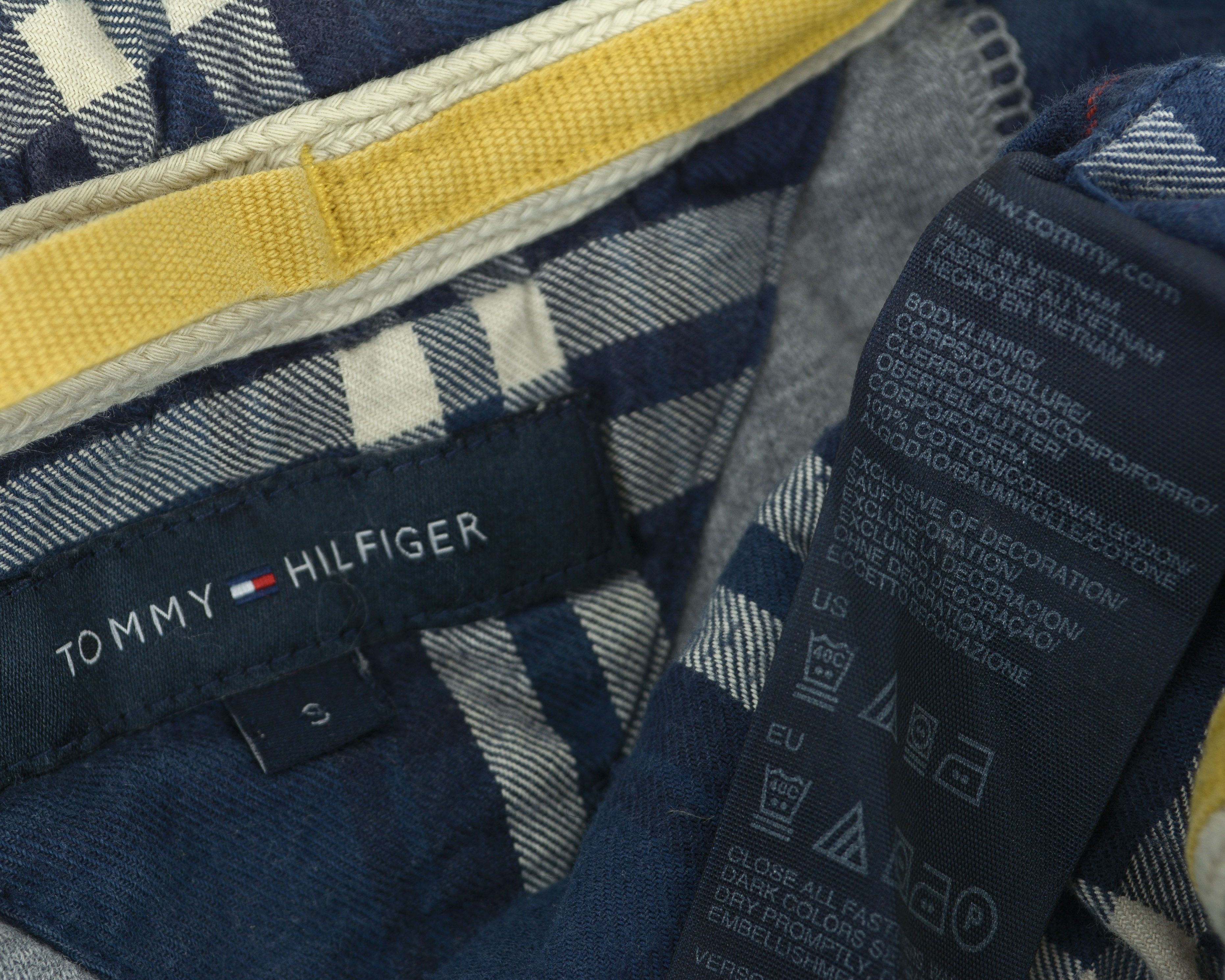 Tommy Hilfiger Men's Hooded Sweatshirt S Jumper Jacket Grey Cotton Size US S / EU 44-46 / 1 - 6 Thumbnail