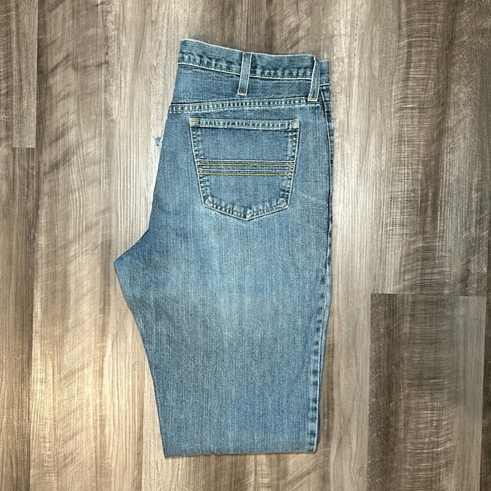 CINCH Cinch Silver Label Straight Leg Jeans - 35x33 Size US 35 - 1 Thumbnail