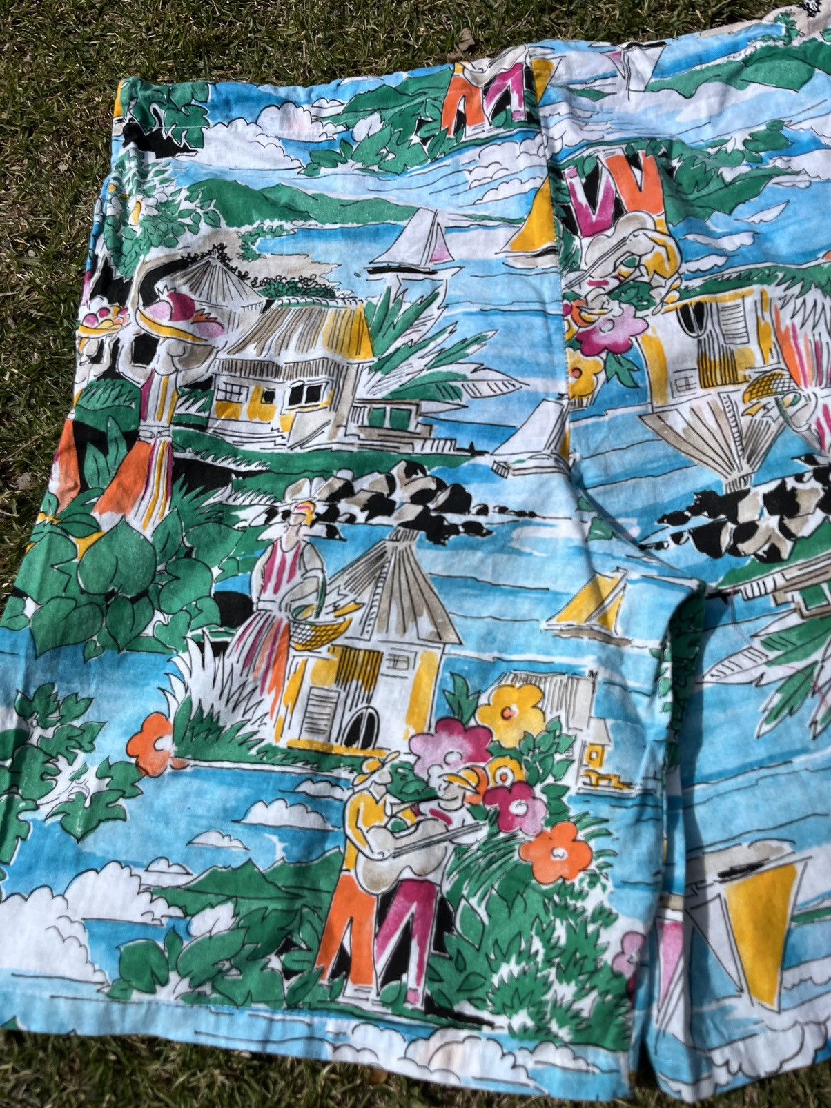 Vintage Vintage 80´s Shorts Size US 33 - 3 Thumbnail