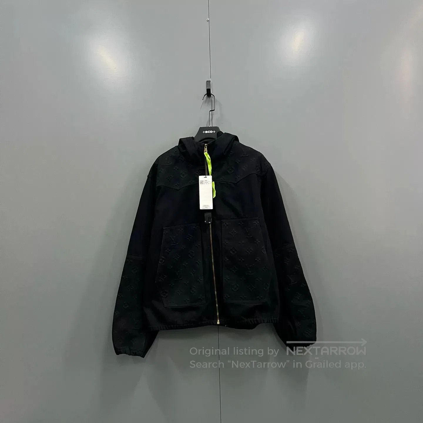 Louis Vuitton Black Monogram Jacket.