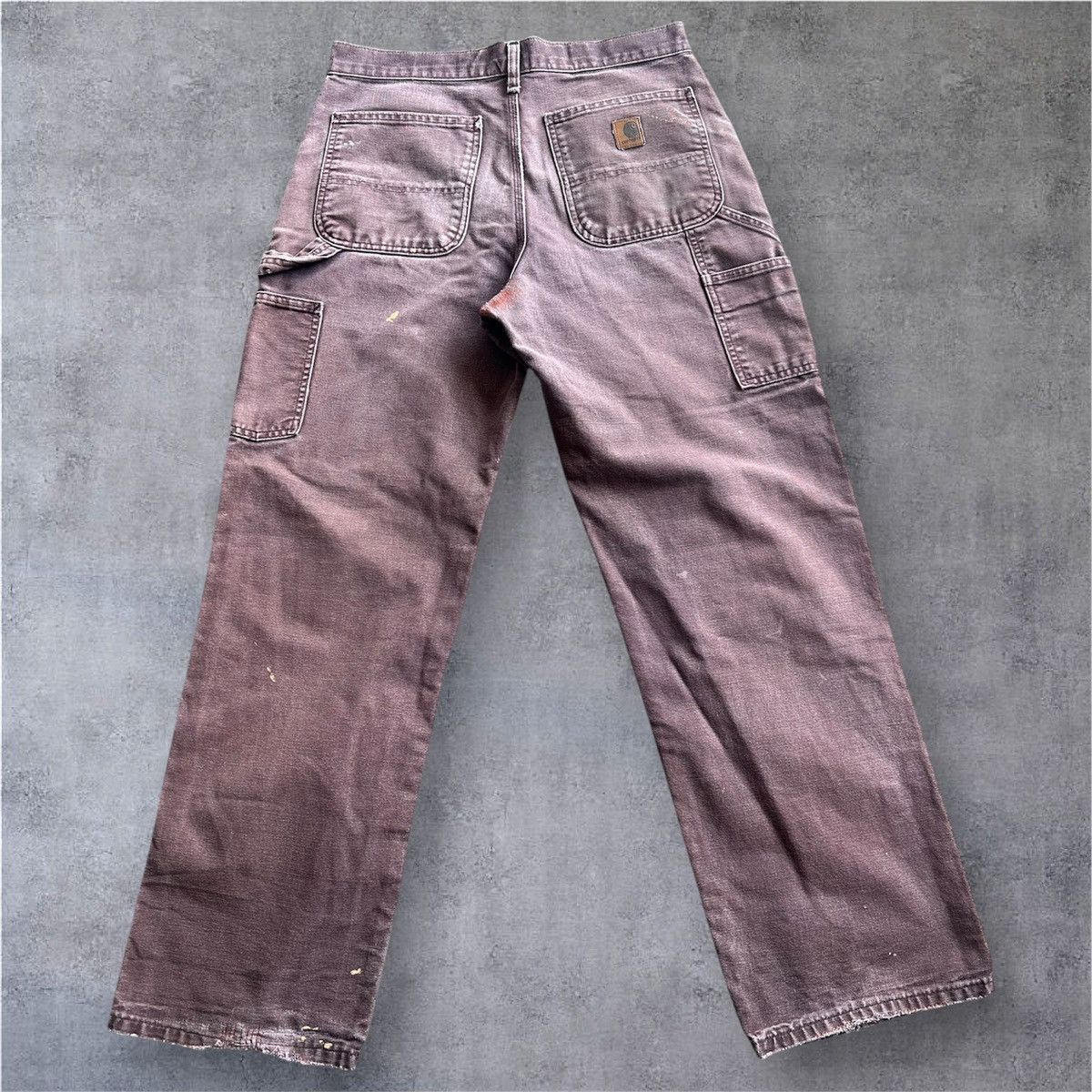 Carhartt Vintage Rare Carhartt B11 DKB Dungaree Carpenter Pants Size US 34 / EU 50 - 2 Thumbnail