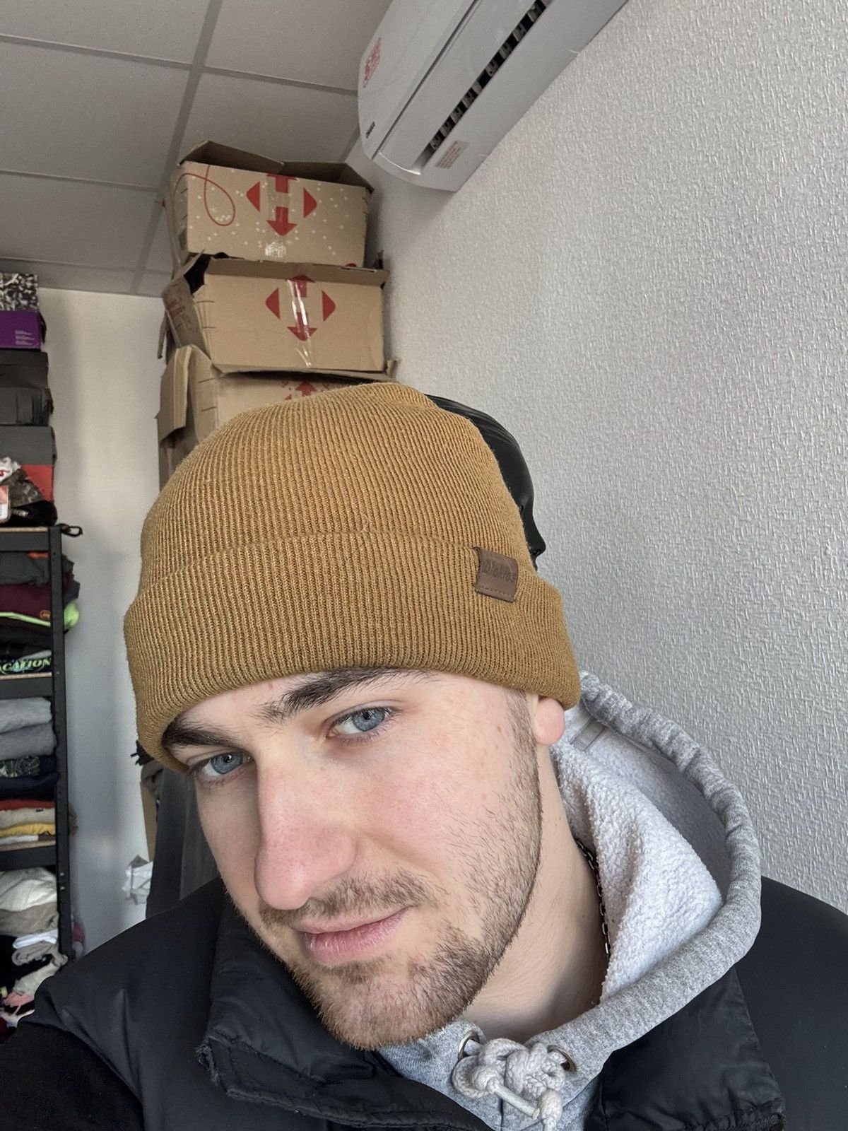 Dickies × Vintage Dickies brown beanie Size ONE SIZE - 4 Thumbnail