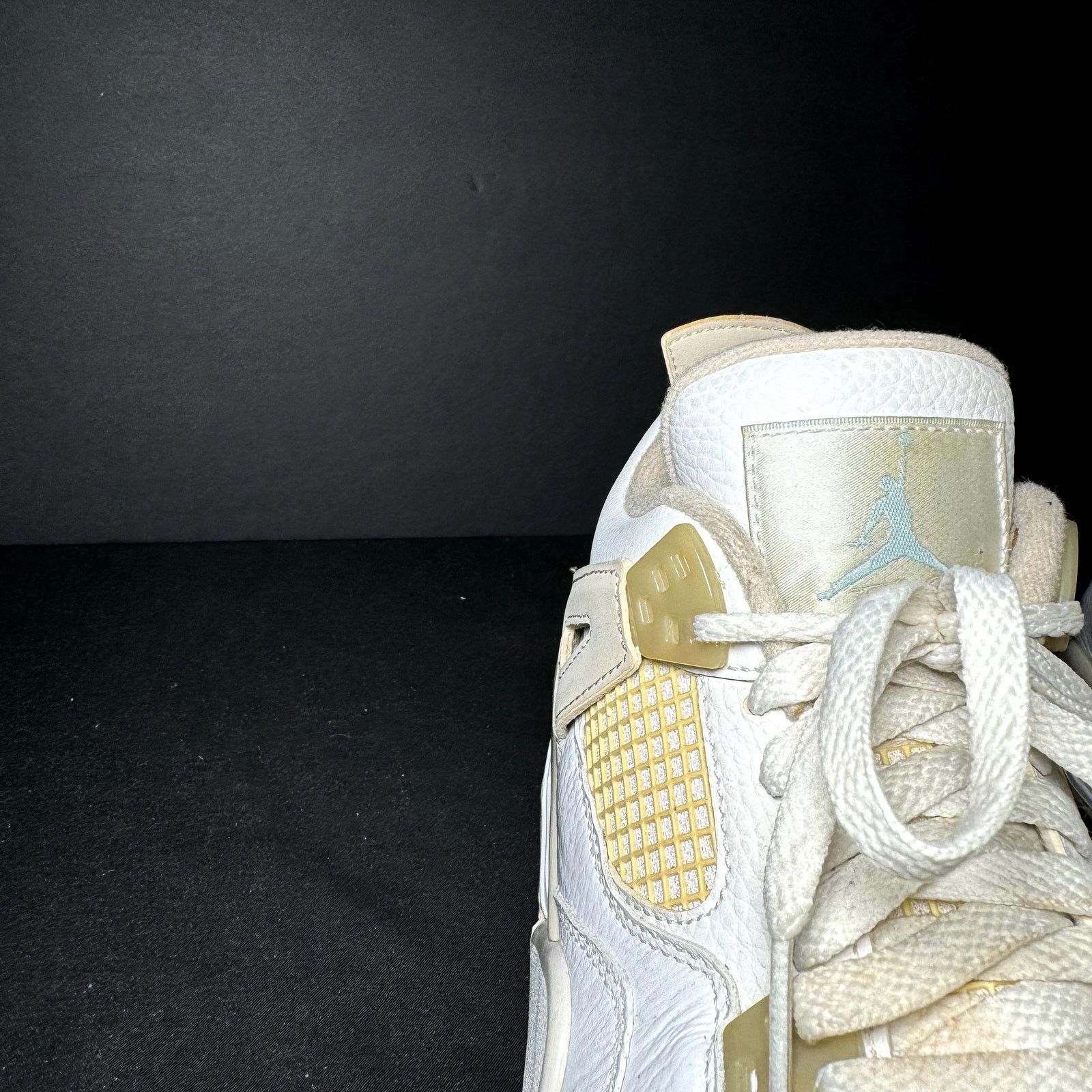 Jordan Brand × Nike Nike Air Jordan 4 Retro GS Linen 2017 Men's Shoes - Size 5.5 Size US 5.5 / EU 38 - 5 Thumbnail