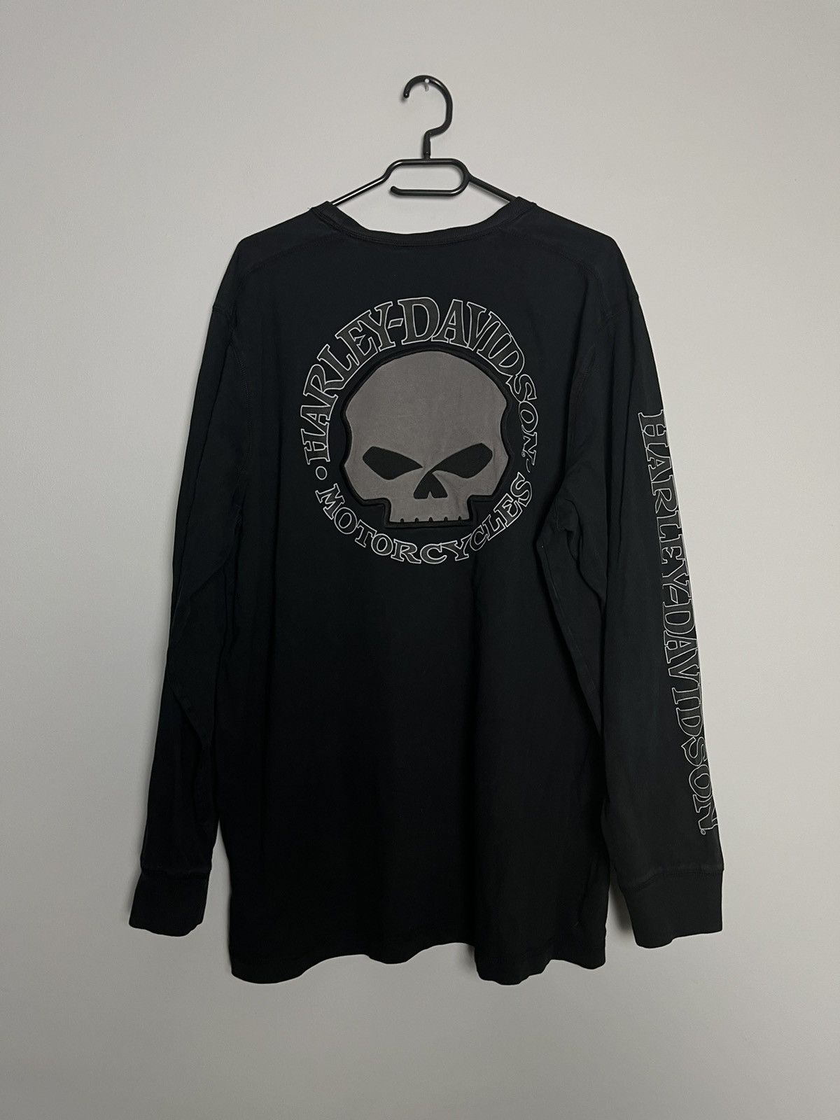 Harley Davidson × Vintage Harley Davidson longsleeve vintage Size US XL / EU 56 / 4 - 2 Thumbnail