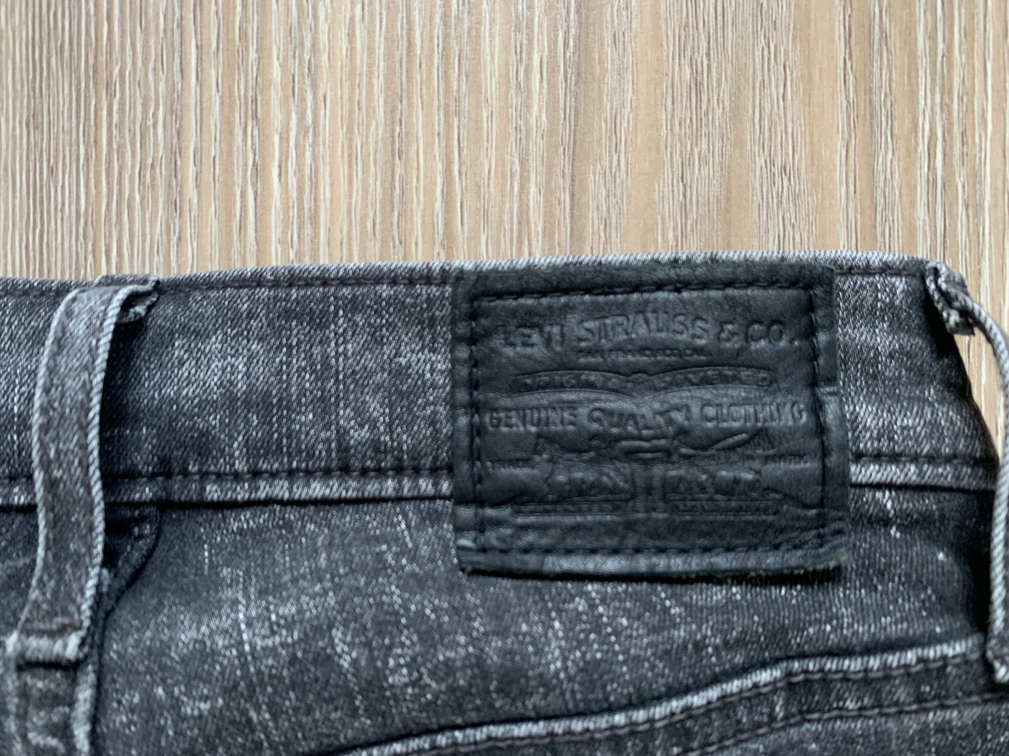Levi's Levi’s Premium Womens Grey Stretch Denim Jeans Leggins Size 25" / US 0 / IT 36 - 6 Thumbnail