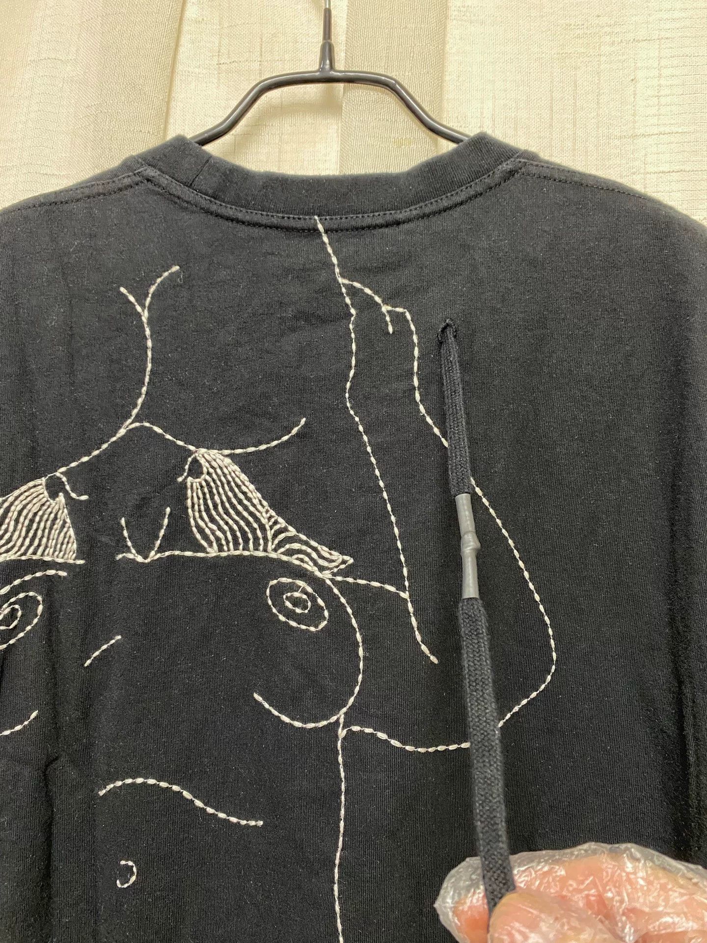 Boris Bidjan Saberi Boris Bidjan Saberi Art Embroidery Tee Size US M / EU 48-50 / 2 - 7 Thumbnail