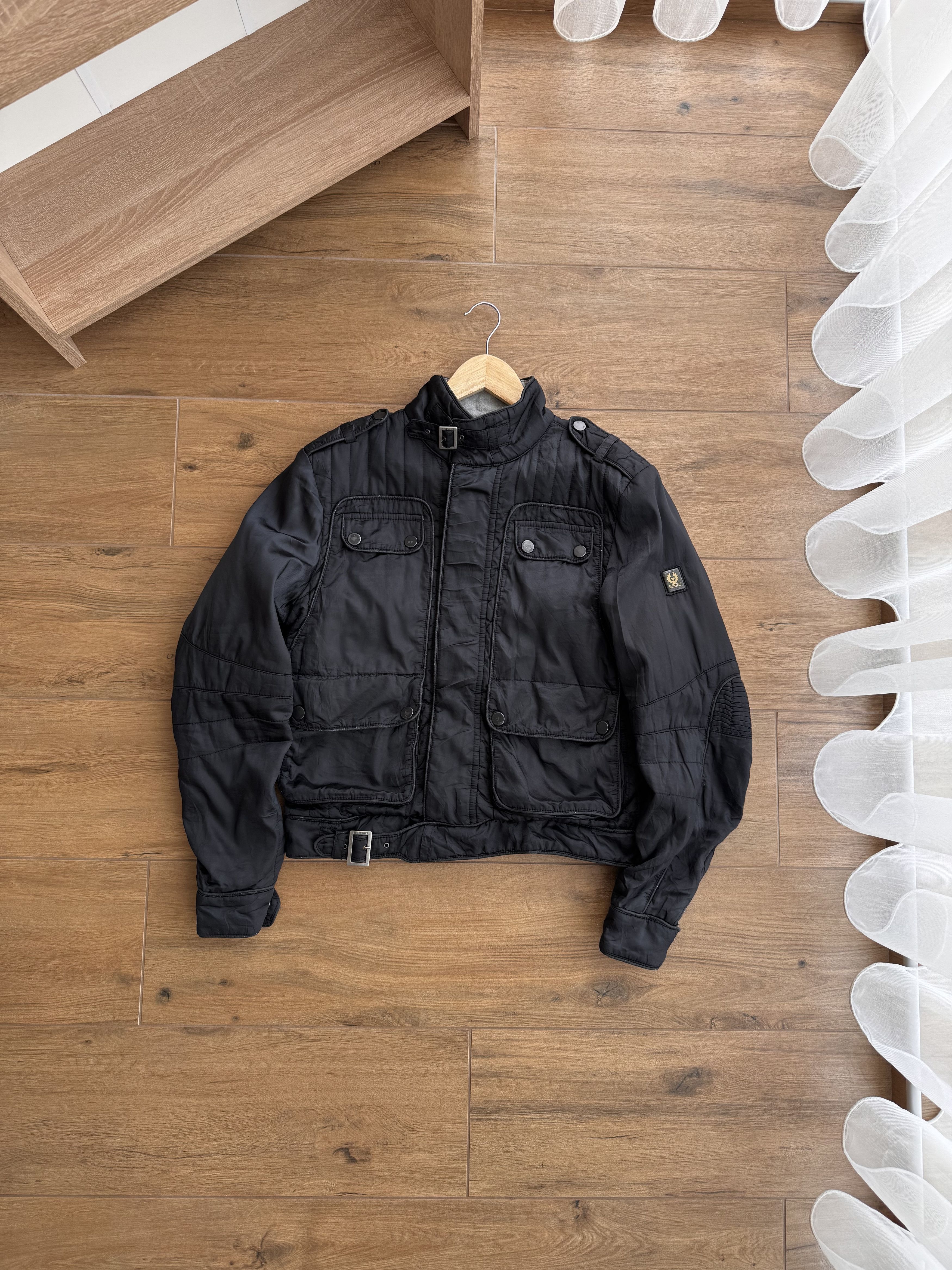 Belstaff × Vintage Vintage Belstaff Nylon Black Label Moto W' Jacket Size M / US 6-8 / IT 42-44 - 1 Thumbnail