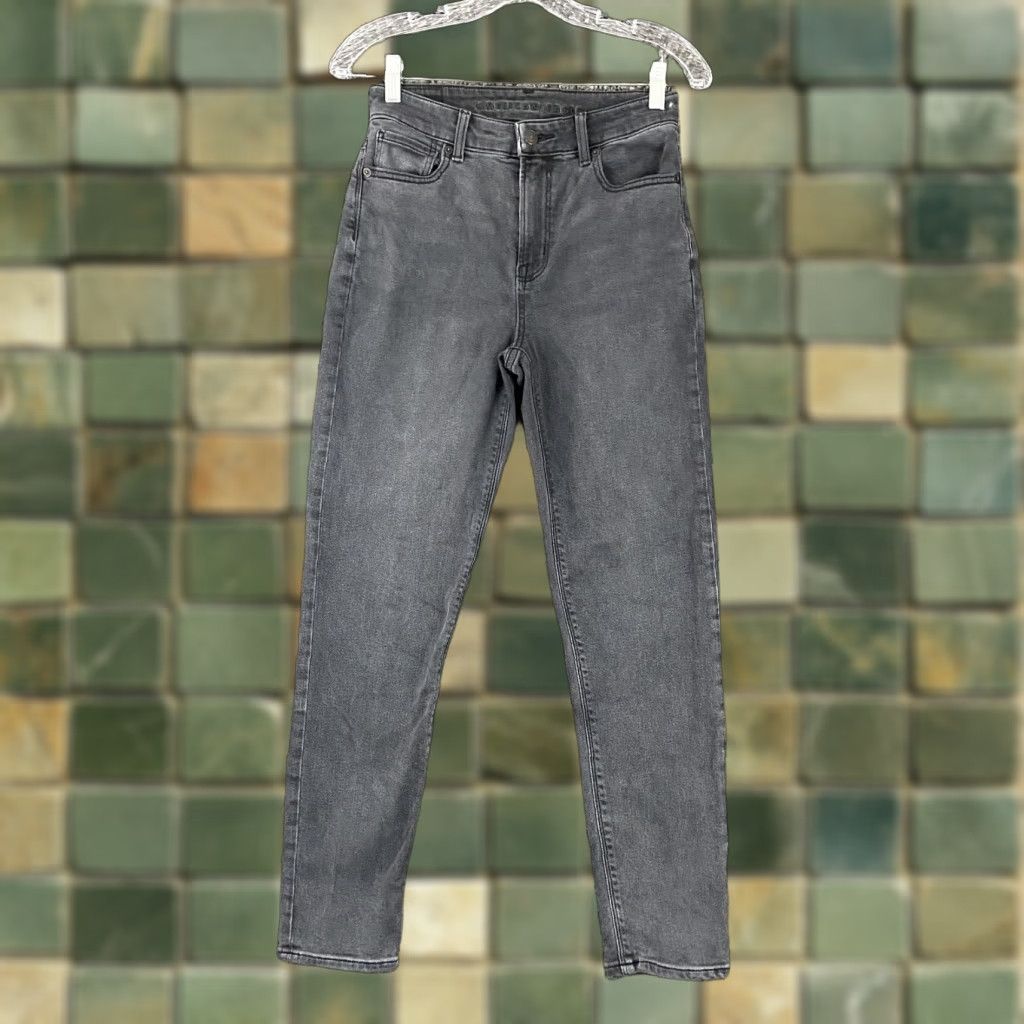 American Eagle Outfitters American Eagle Jean Women’s 0 Regular Black Stretch Mom Size 25" / US 0 / IT 36 - 1 Thumbnail