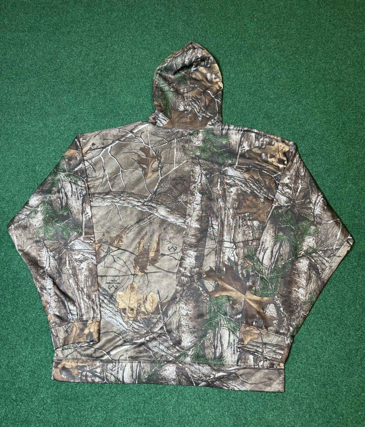 Realtree Y2K Realtree Camp Baggy Hip Hop Pullover Hoodie Sweatshirt Size US L / EU 52-54 / 3 - 3 Thumbnail