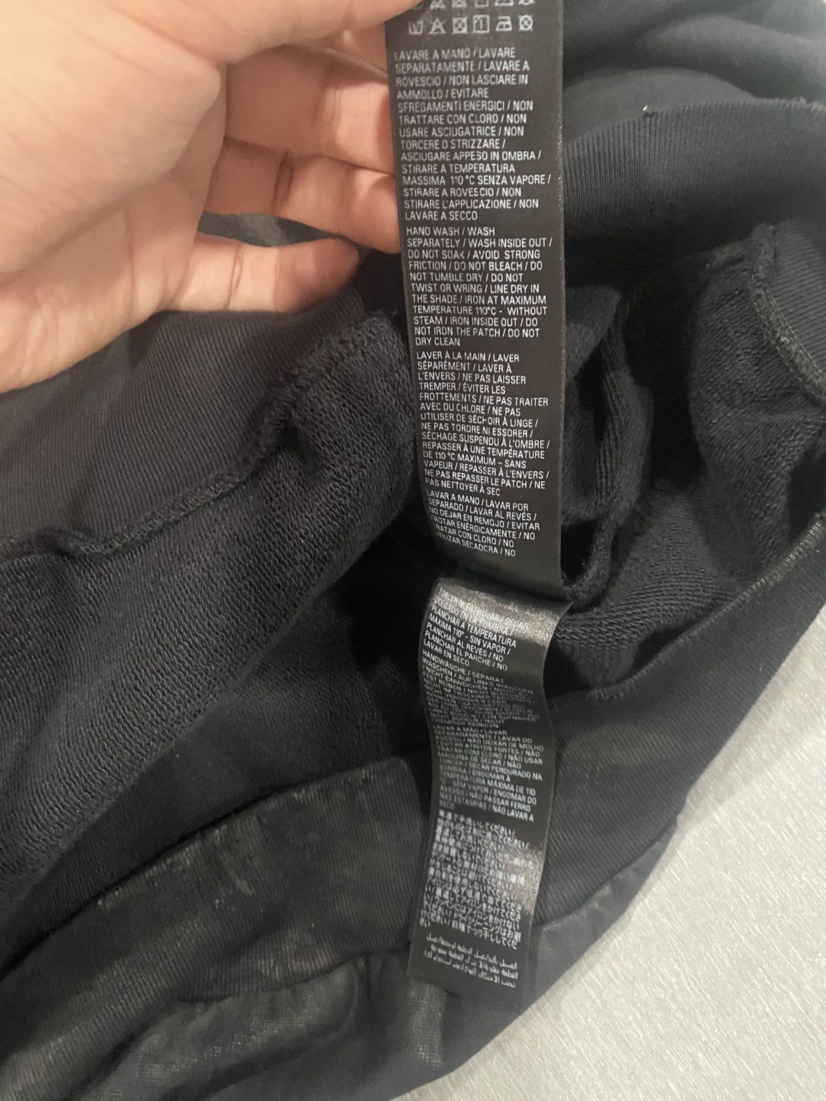 Balenciaga Winter 22 Destroyed Small Fit Gaffer Zip Hoodie NWT (XXL) Size US XXL / EU 58 / 5 - 8 Thumbnail