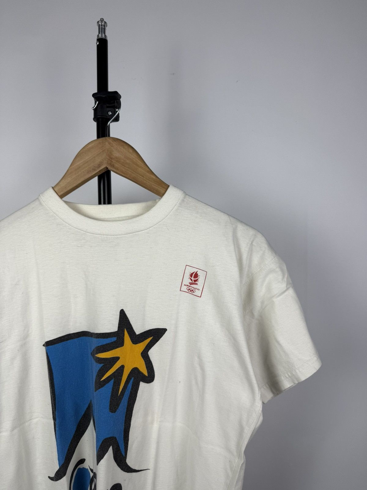 USA Olympics × Vintage Vintage 1992 ALBERTVILLE Winter Olympic Games t-shirt Size US M / EU 48-50 / 2 - 2 Thumbnail