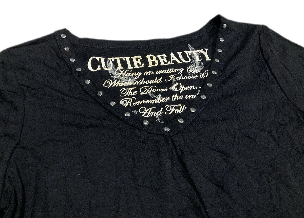 Hysteric Glamour × If Six Was Nine × Japanese Brand 🔥Sick Y2K Cutie Beauty Cross Stud Dress Shirt Goth Punk Size M / US 6-8 / IT 42-44 - 1 Thumbnail
