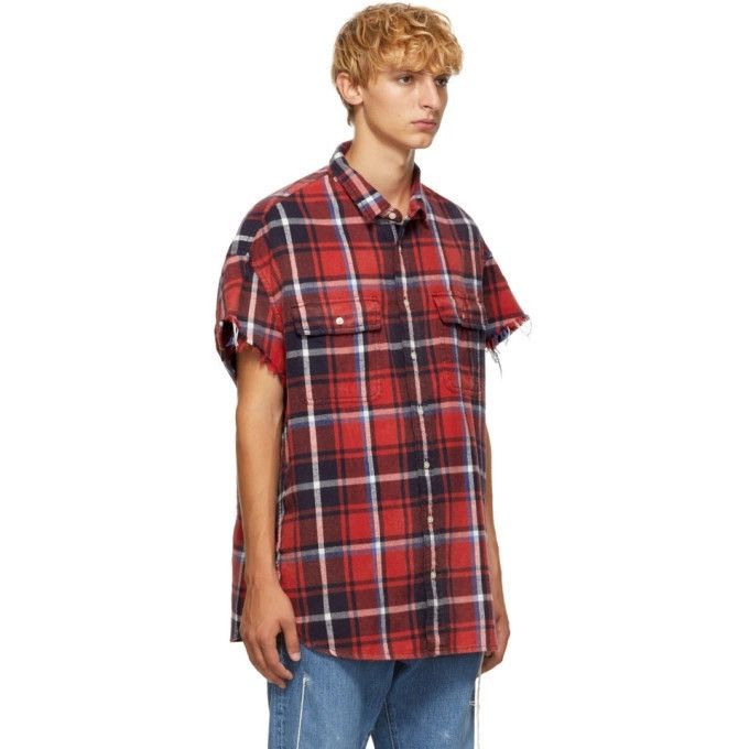 R13 Oversized Cut-off shirt. Small Size US S / EU 44-46 / 1 - 2 Thumbnail