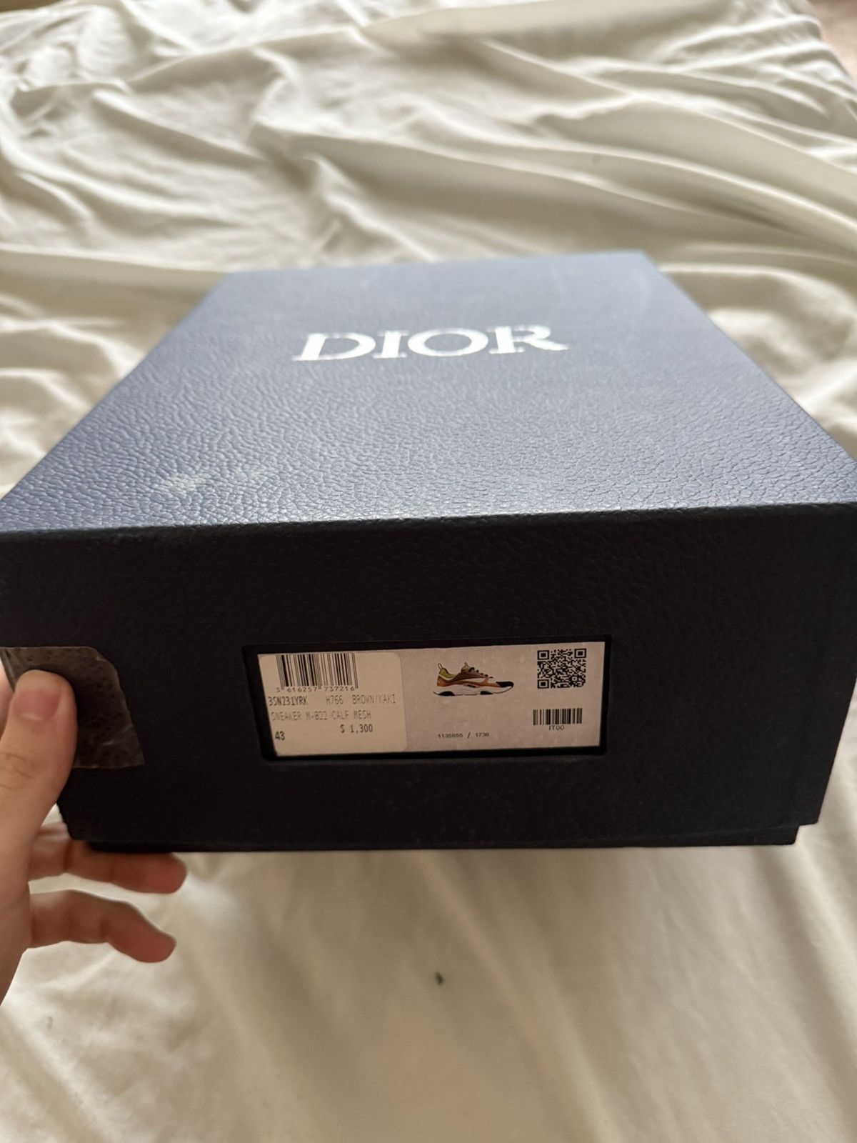 Dior Dior B22 Ebony Camel Green Size US 10 / EU 43 - 11 Thumbnail