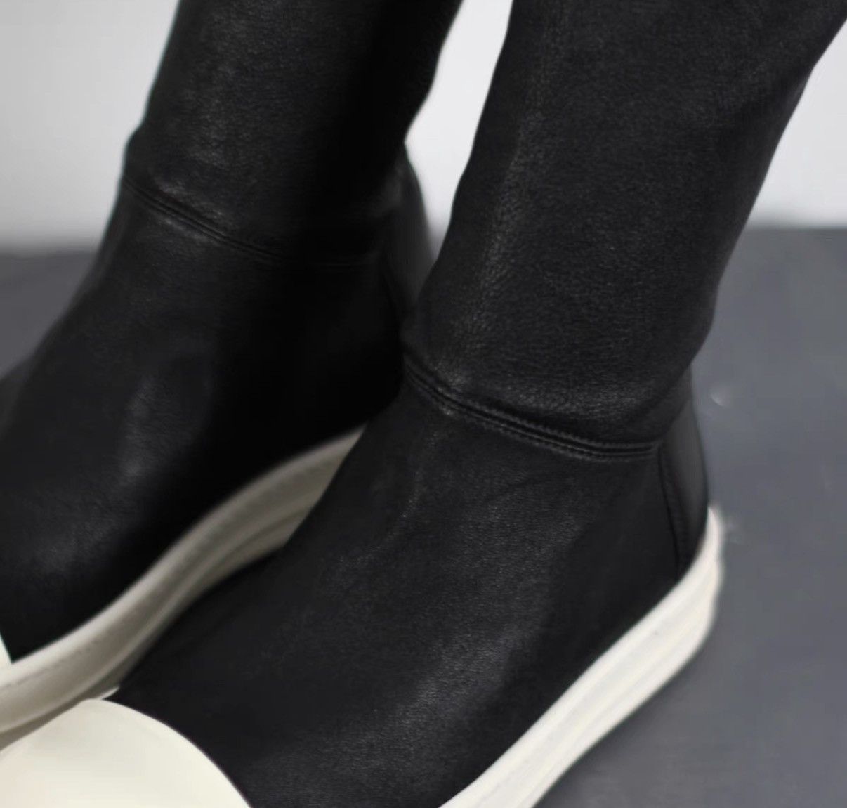 Rick Owens Rick Owens Mainline Lambskin "Goddess" Boots Size US 6 / IT 36 - 3 Thumbnail