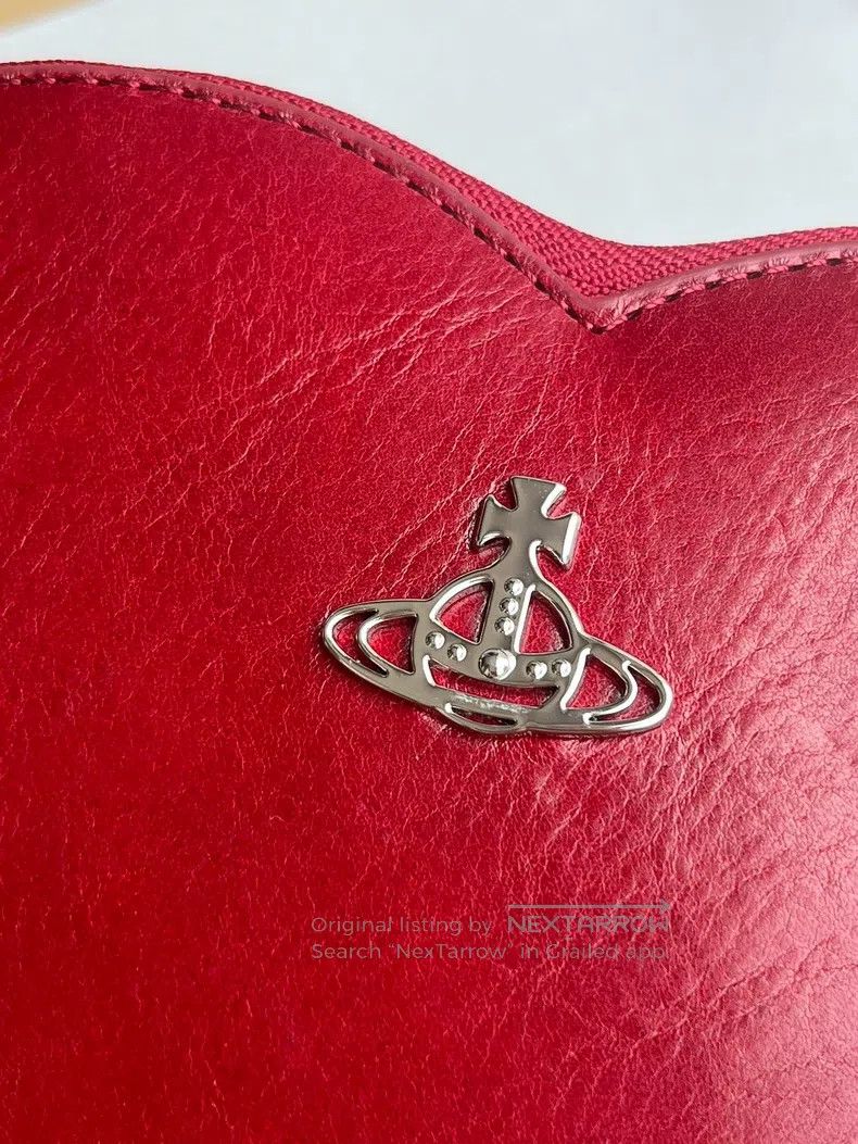 Vivienne Westwood Vivienne Westwood Heart-Shaped Chain Bag, Wallet, Classic Size ONE SIZE - 5 Thumbnail