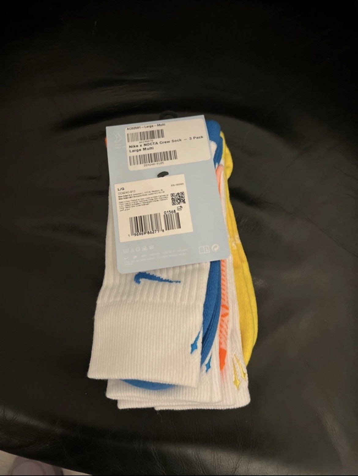 Nike Nike x NOCTA Crew Sock - 3 Pack Large Multi Size 42 - 5 Thumbnail