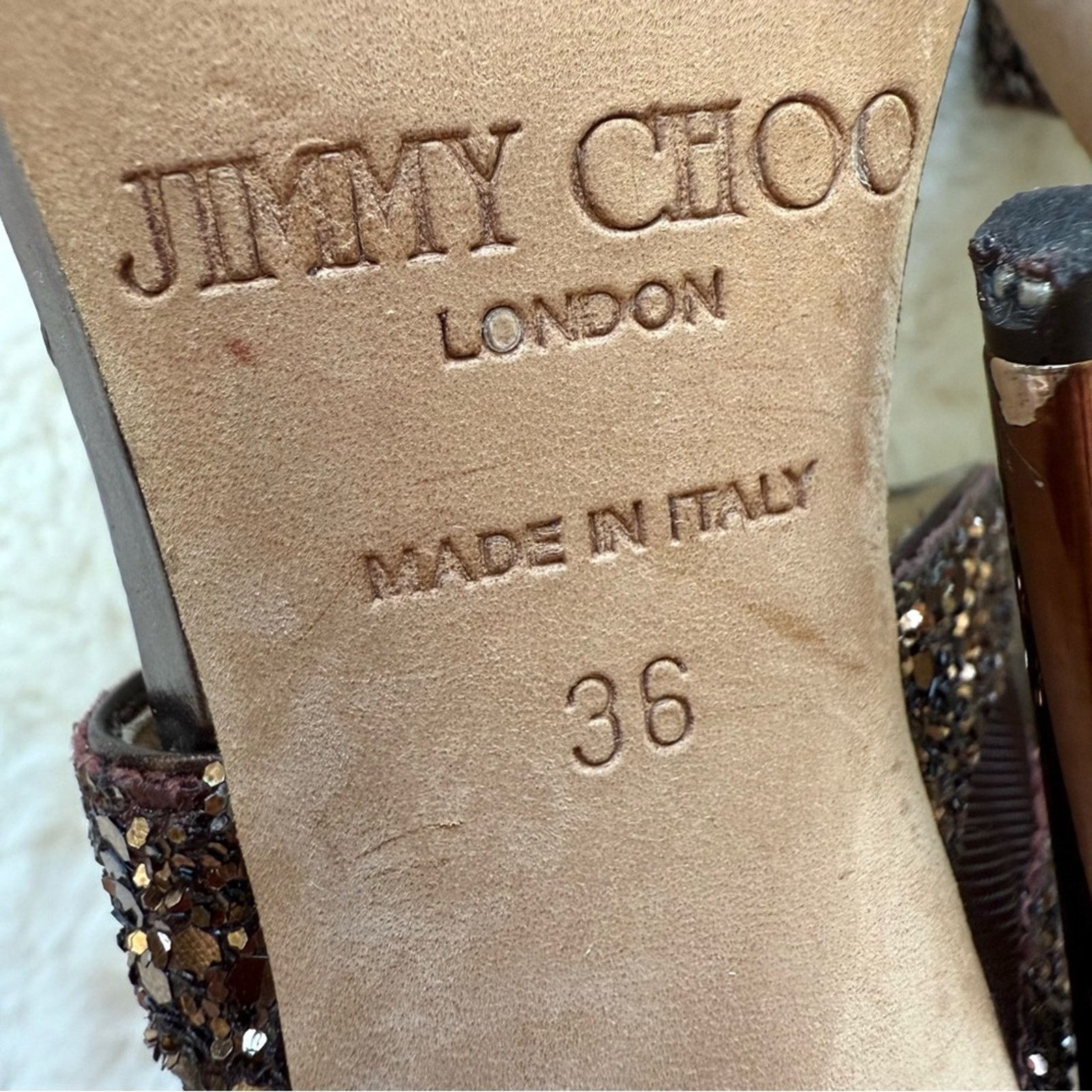 Jimmy Choo Jimmy Choo women high heels shoes size 36 EU Authentic Size US 6 / IT 36 - 6 Thumbnail
