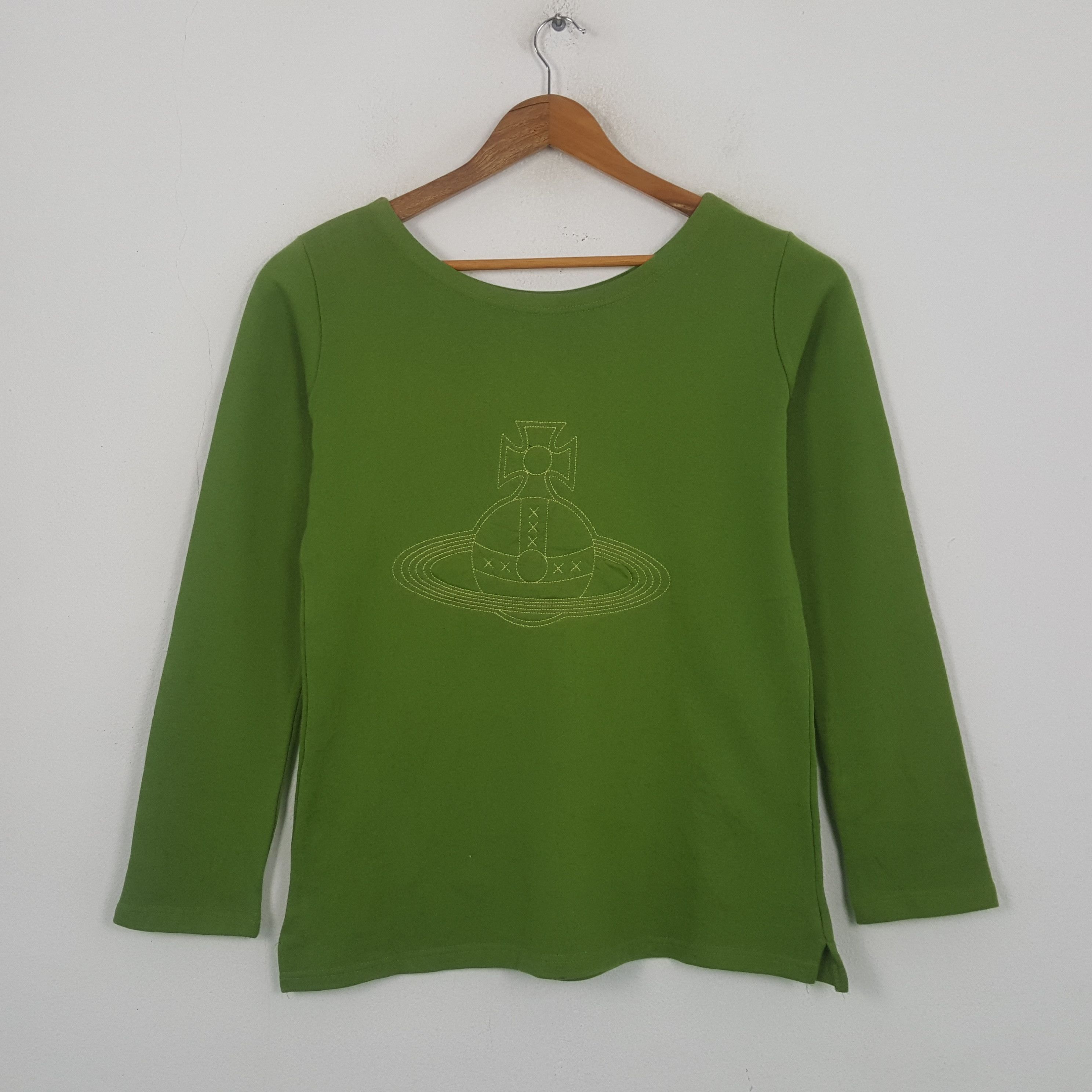 Designer Vintage Vivienne Westwood Long Sleeve T-shirt RR3 Size L / US 10 / IT 46 - 3 Thumbnail