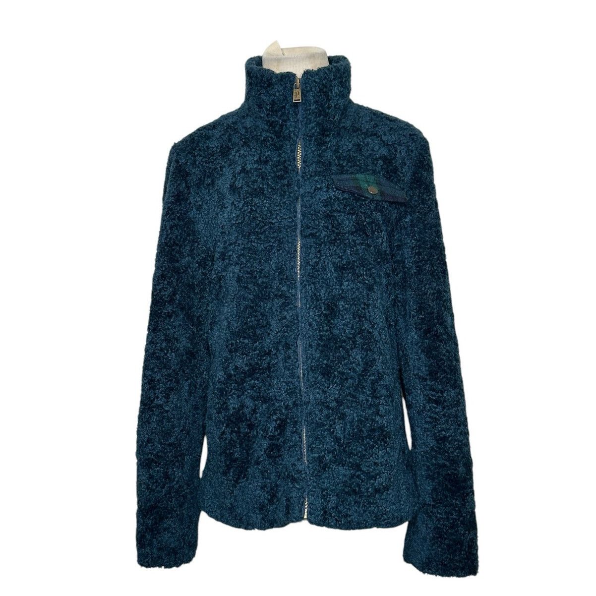 Pendleton Pendleton Blue Green Sherpa Full Zip Jacket size Medium Size M / US 6-8 / IT 42-44 - 14 Thumbnail