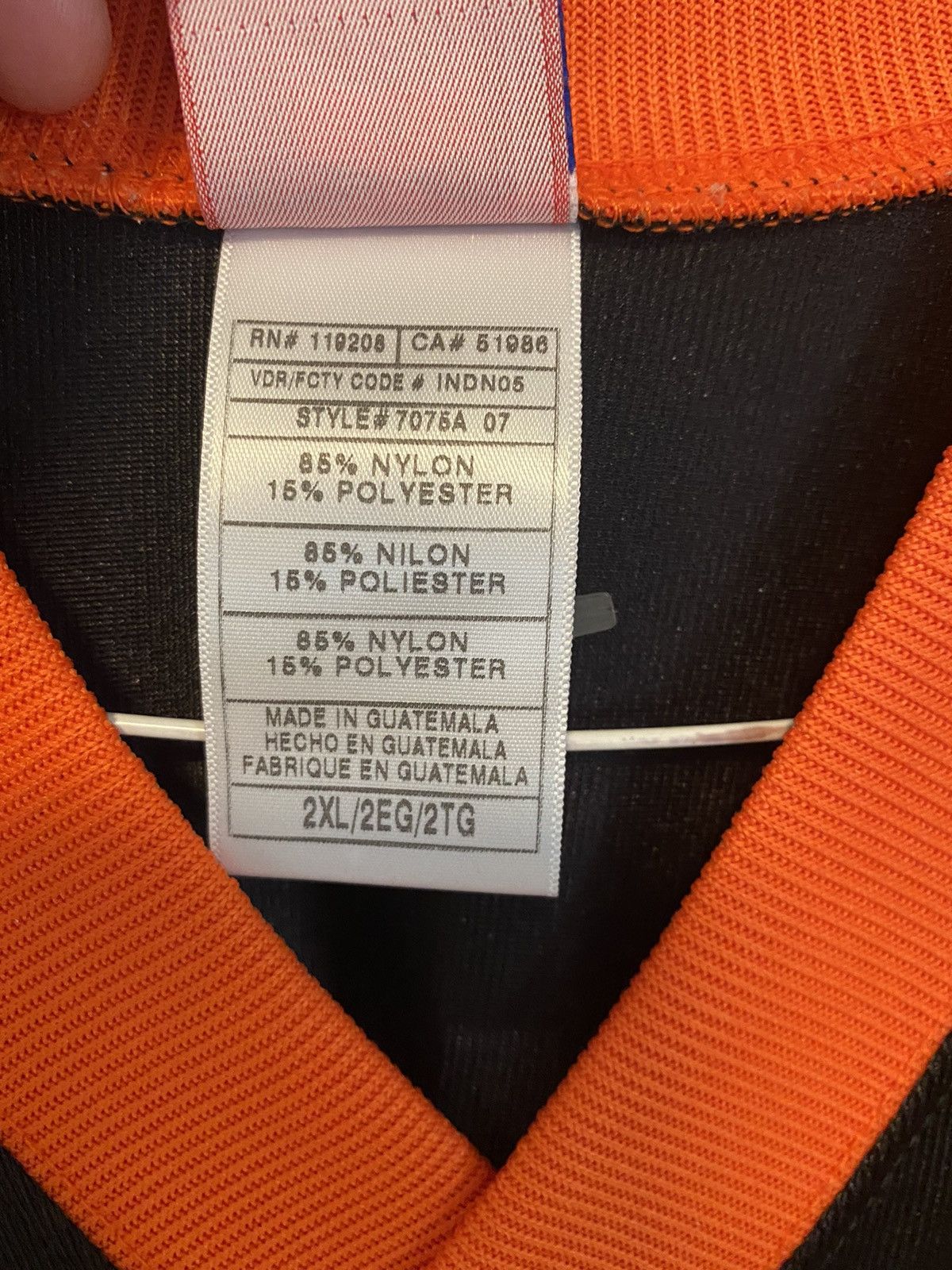 NFL Vintage NFL Ochocinco Authentic Cincinnati Bengals Jersey Size US XXL / EU 58 / 5 - 9 Thumbnail