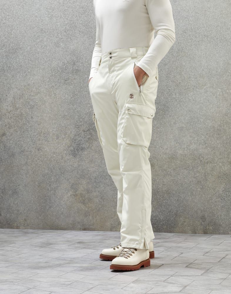 Brunello Cucinelli o1w1db10924 Pants in White Size US 34 / EU 50 - 1 Thumbnail