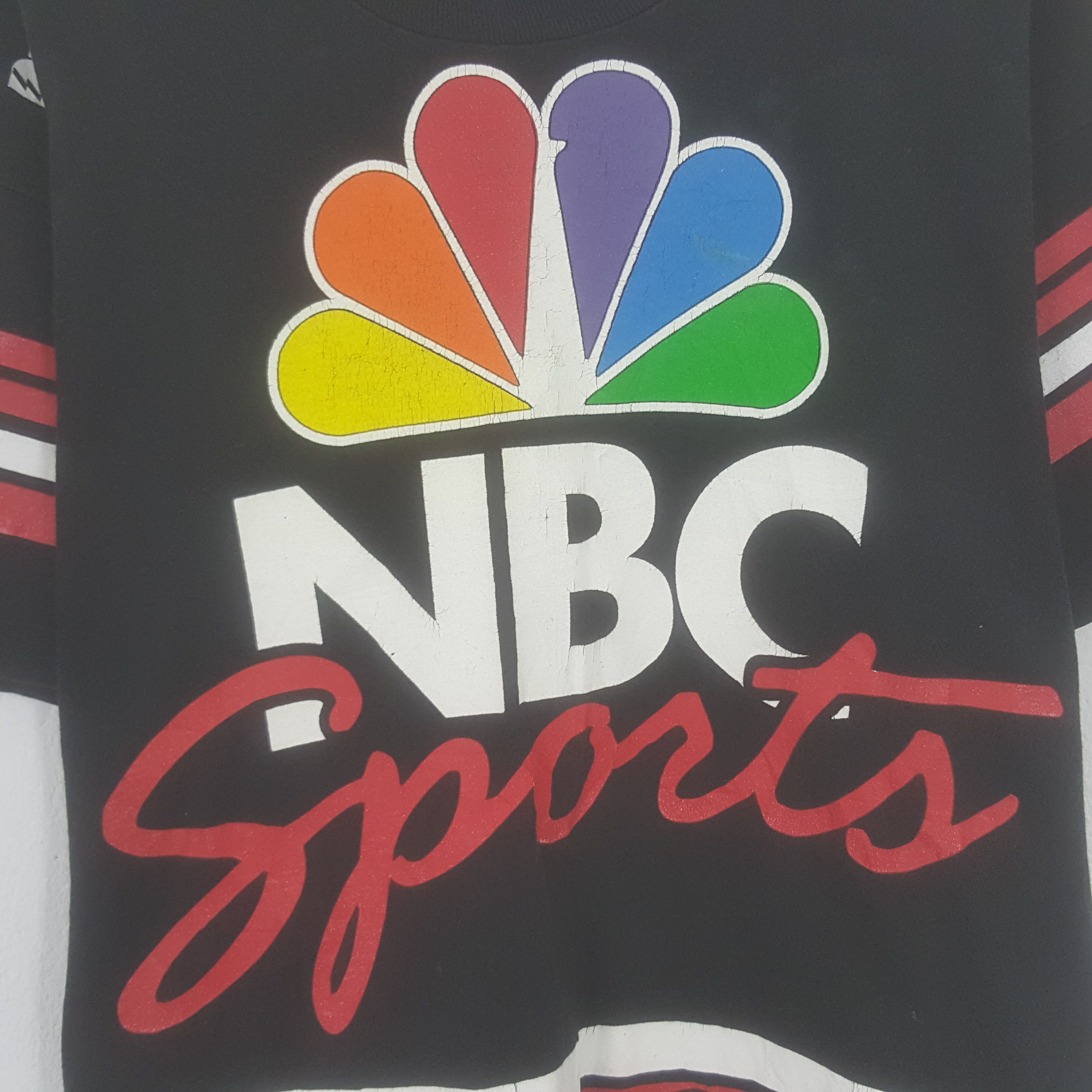 Pro Player × Vintage Vintage NBC Sports Tshirt Size US XL / EU 56 / 4 - 2 Thumbnail