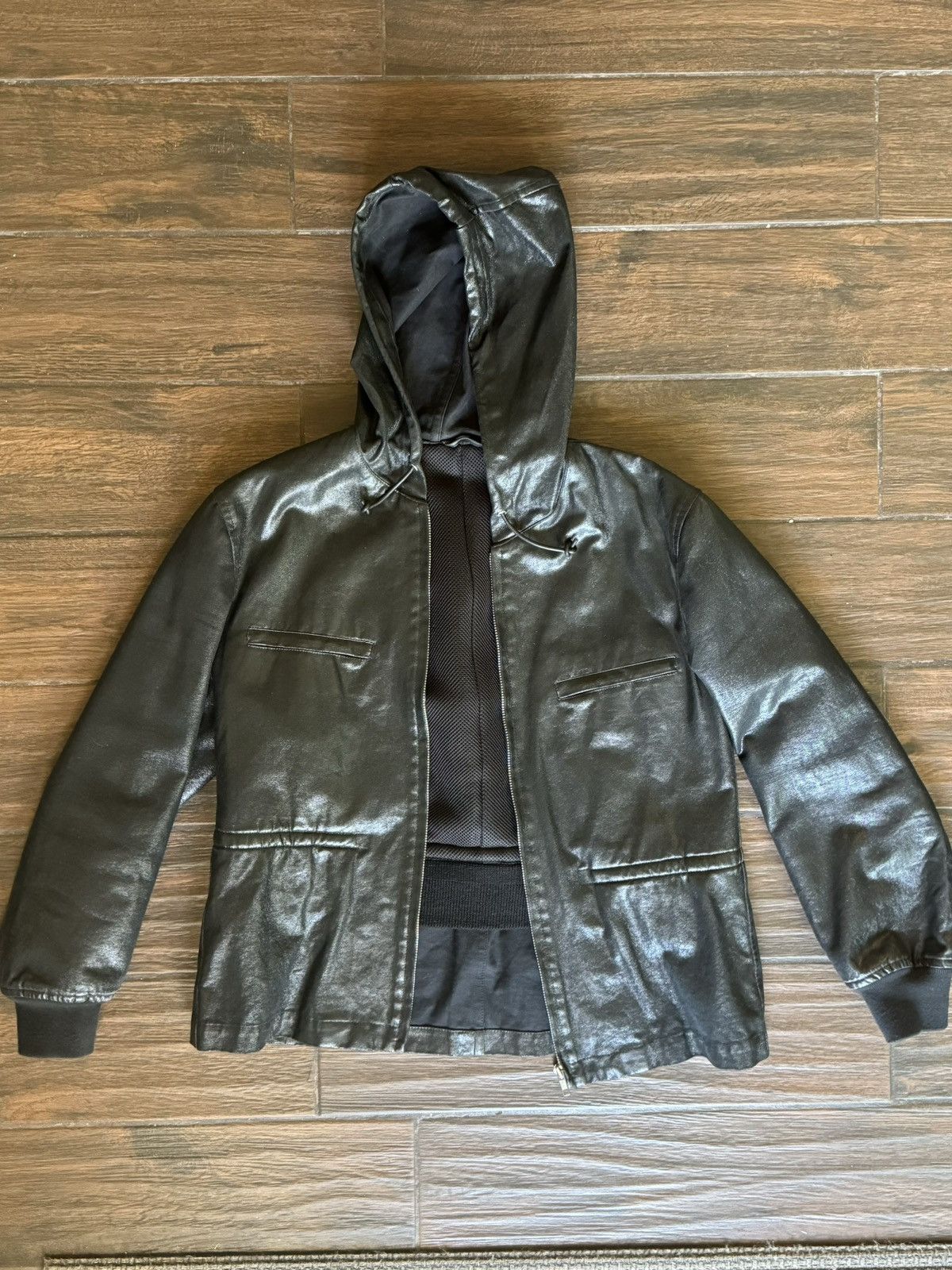 Comme Des Garcons Leather Jacket | Grailed