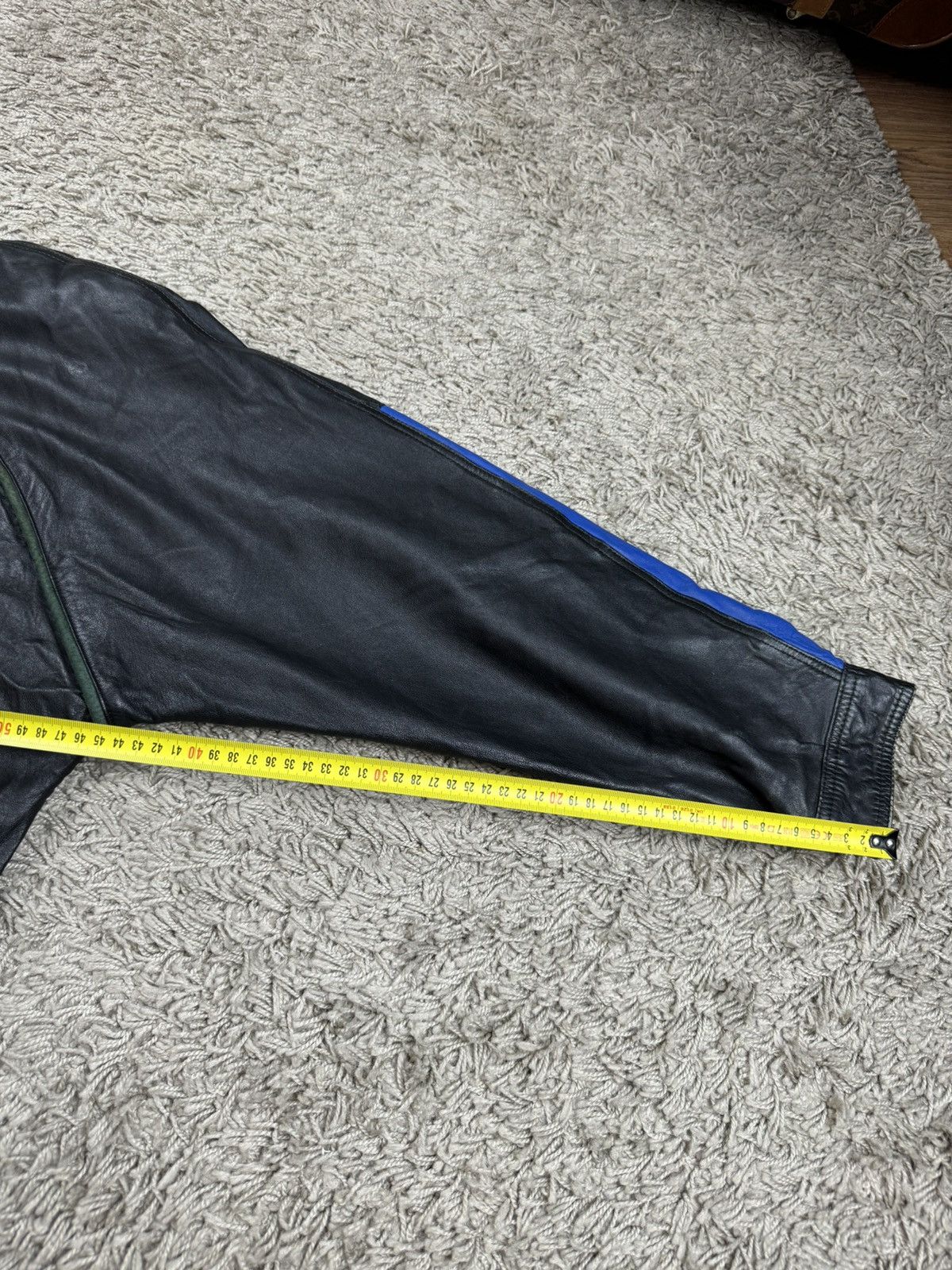 Vintage Vintage leather jacket bomber Billiard original casual item Size US XL / EU 56 / 4 - 8 Thumbnail