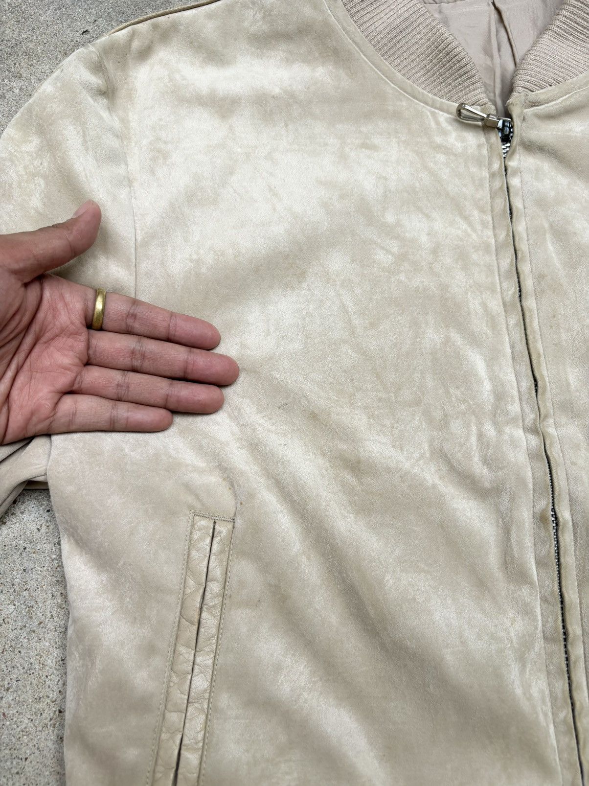 If Six Was Nine Vintage JUN MEN Bomber Jacket Size US M / EU 48-50 / 2 - 15 Thumbnail