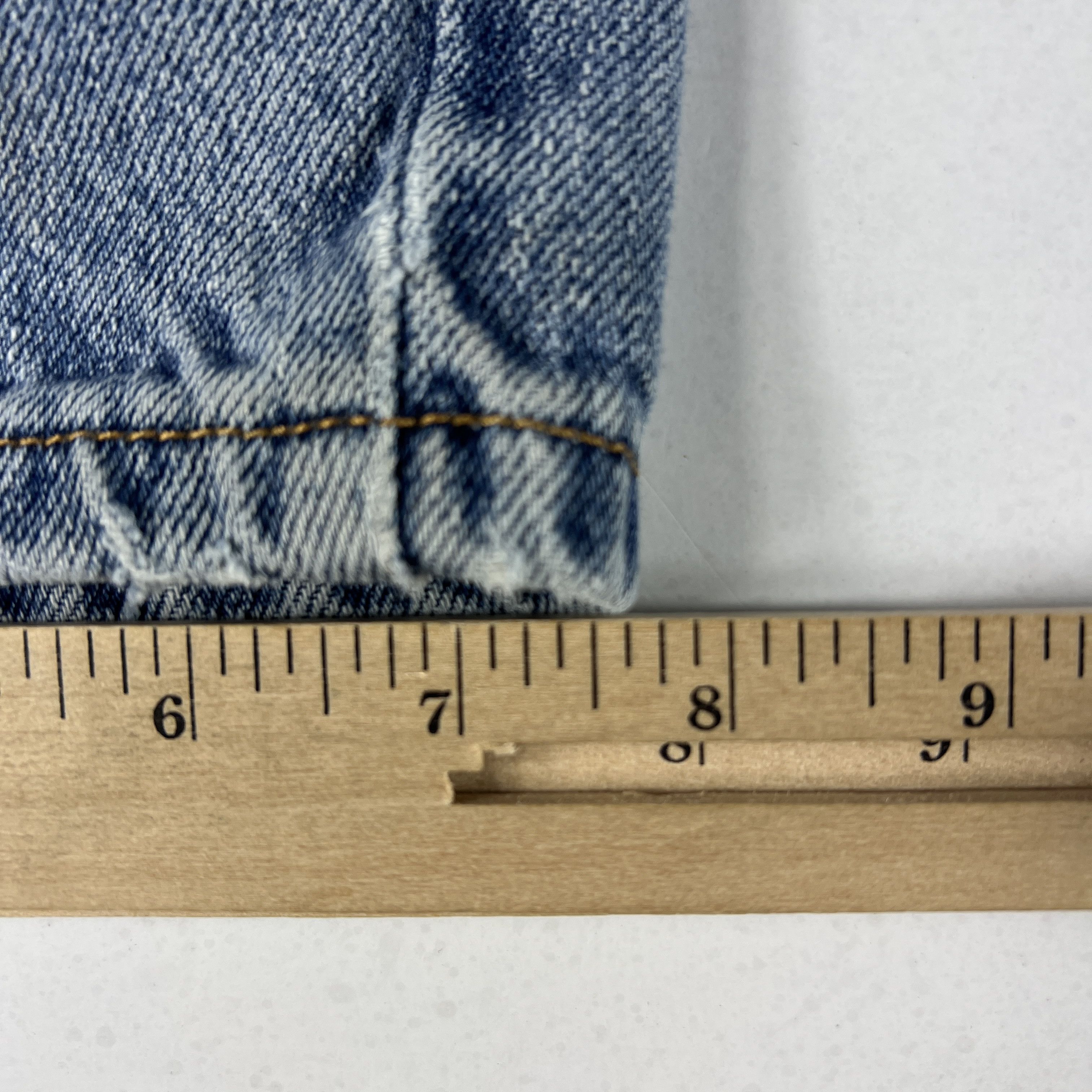 Levi's × Vintage Y2K Levi's Jeans 550 Relaxed Blue Faded Denim Size US 32 / EU 48 - 16 Thumbnail