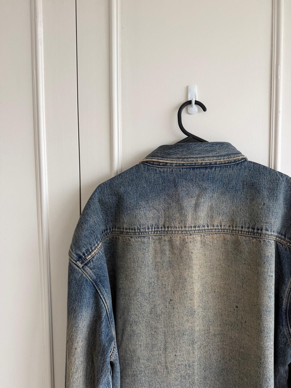 Ksubi new Ksubi womens Oversized Denim Shirt blue small 8 top Size S / US 4 / IT 40 - 6 Thumbnail