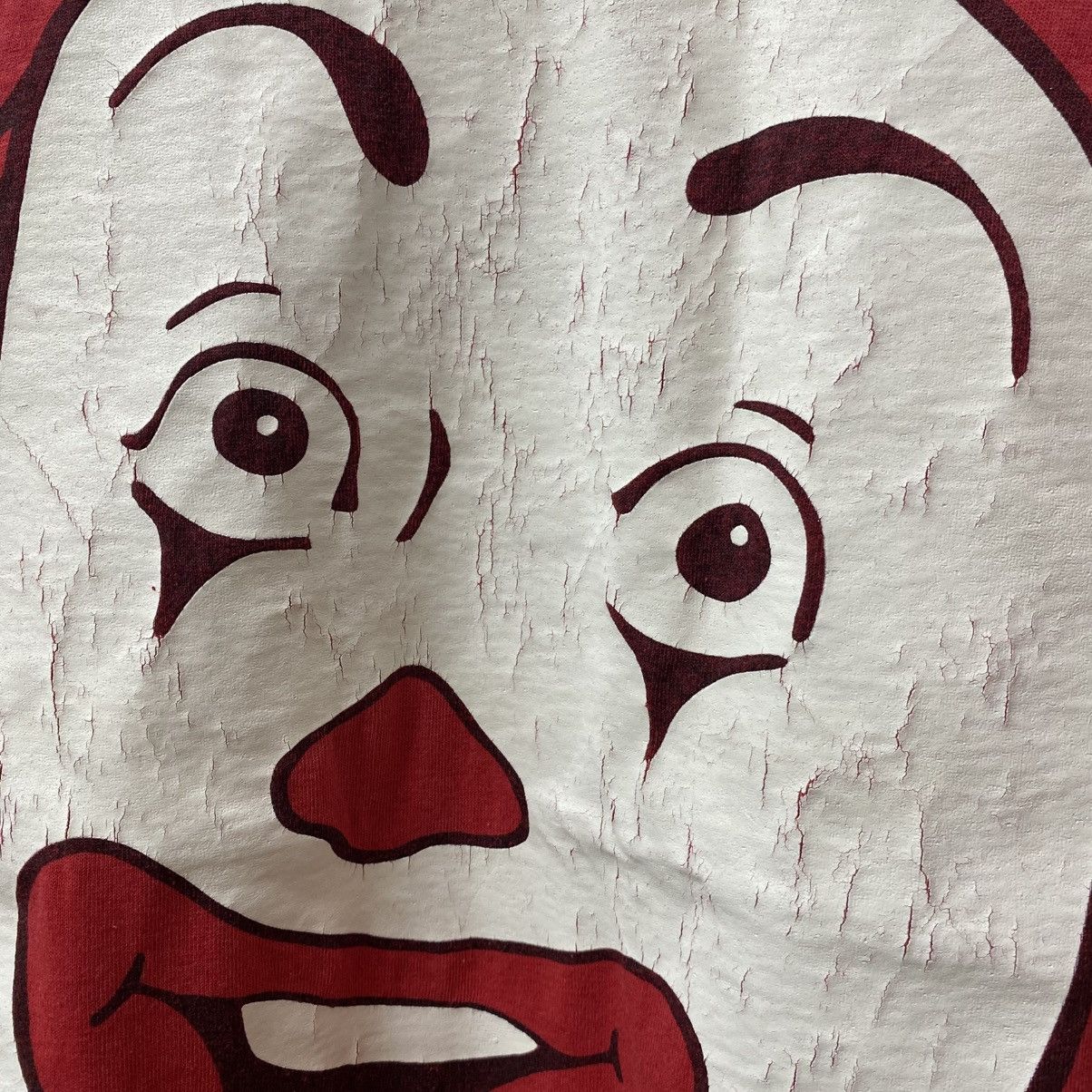 Vintage Vintage 90s ROLAND McDONALD Big Face Graphic Tee Size US M / EU 48-50 / 2 - 3 Thumbnail