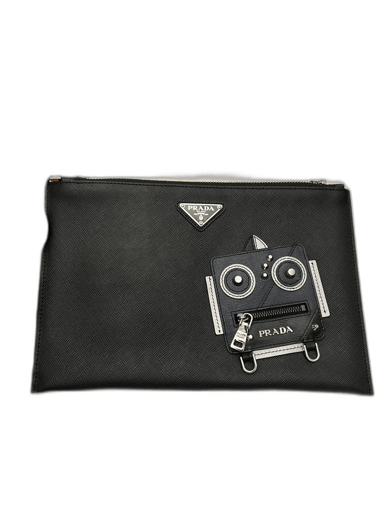 Prada Prada Robot Handbag with Dust Bag and Card Size ONE SIZE - 1 Thumbnail