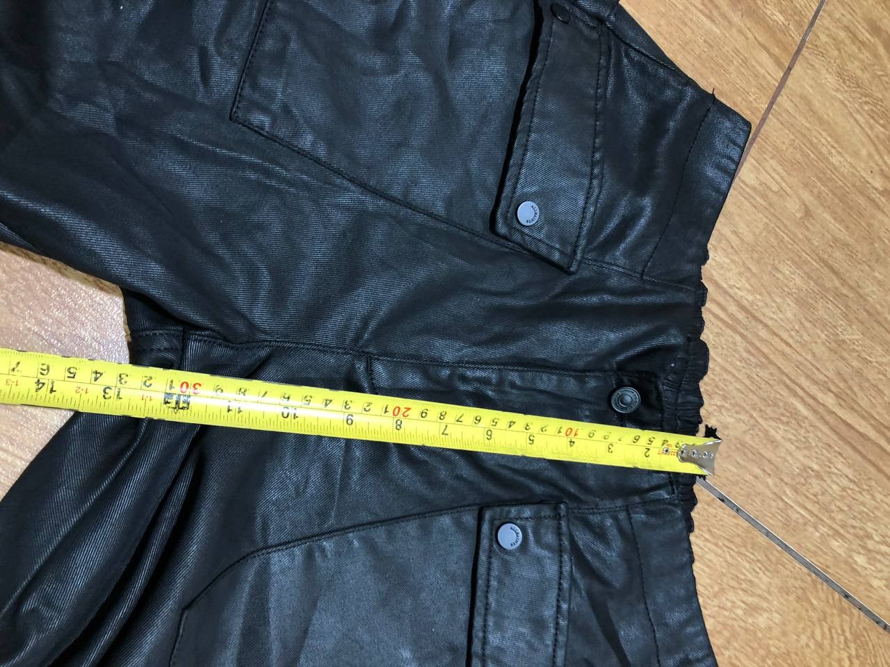 Allsaints AllSaints Jeans Coated Skinny Zipper Ankle Date Club Size 28" / US 6 / IT 42 - 12 Thumbnail