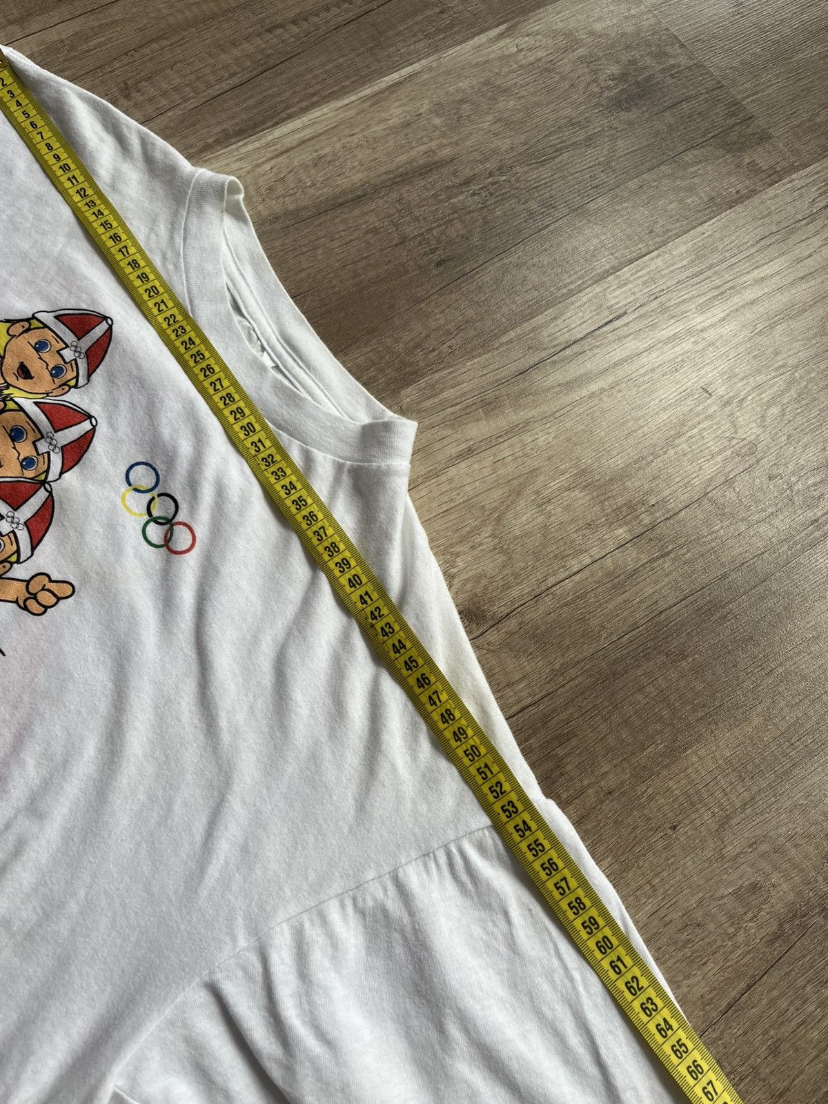 USA Olympics × Vintage Olympic Run Day Lillehammer 1990 Vintage Rare T-Shirt Size L Size US L / EU 52-54 / 3 - 11 Thumbnail
