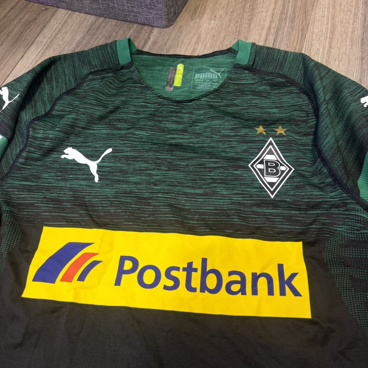 Kappa Mönchengladbach 18/19 player issue away shirt #11 Raffael Size US XXL / EU 58 / 5 - 3 Thumbnail
