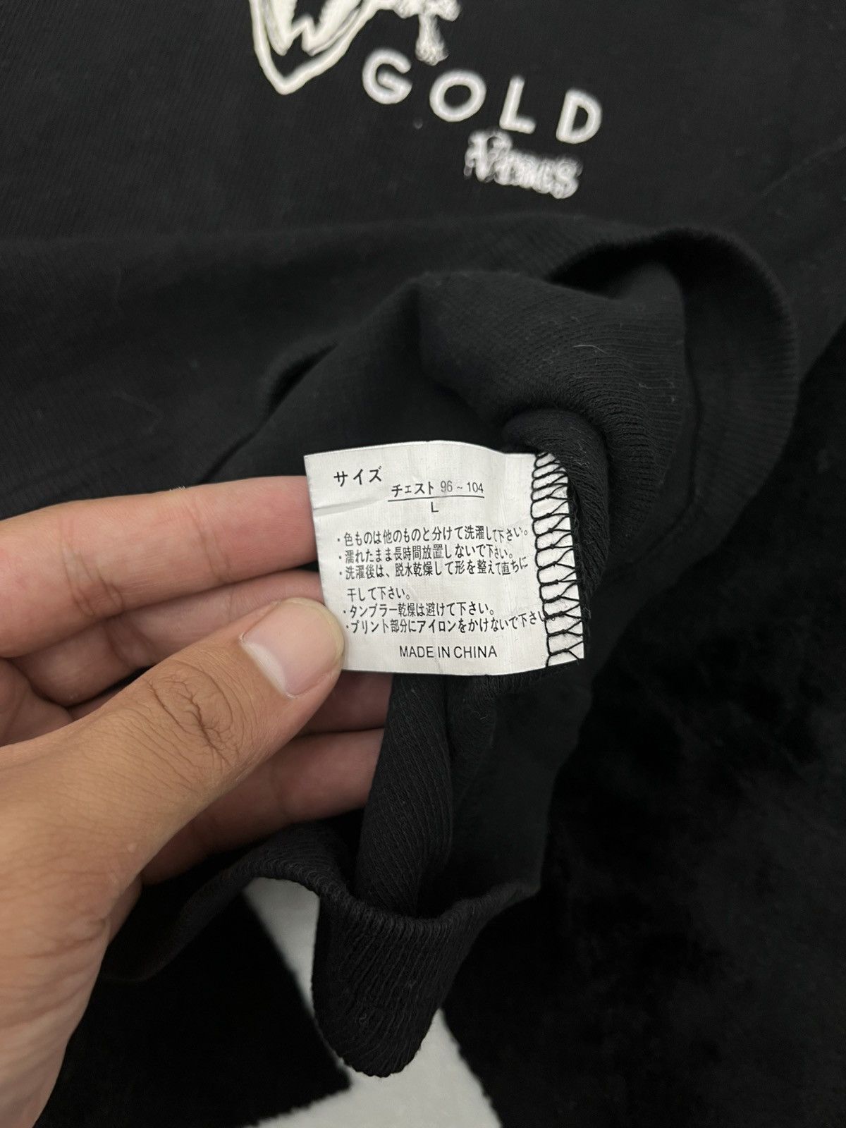 Japanese Brand Gothic Cross Graphic Longsleeve Shirt Black Y2K Grunge Size US M / EU 48-50 / 2 - 8 Thumbnail