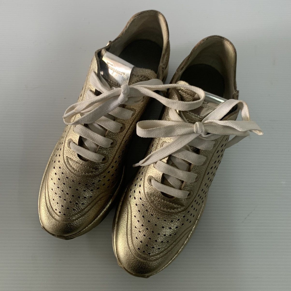 Salvatore Ferragamo Salvatore Ferragamo Leather Shoes Size US 8.5 / IT 38.5 - 8 Thumbnail