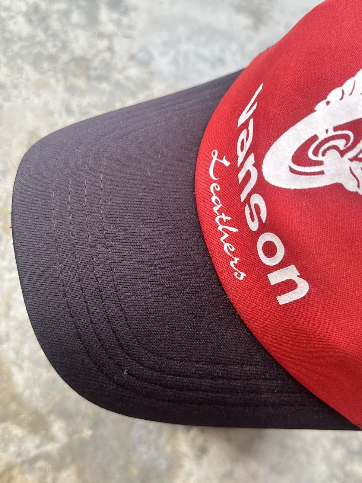 Vanson Leathers Vintage Vanson Leather ™️ OG Logo Mesh Trucker Hat Size ONE SIZE - 9 Thumbnail
