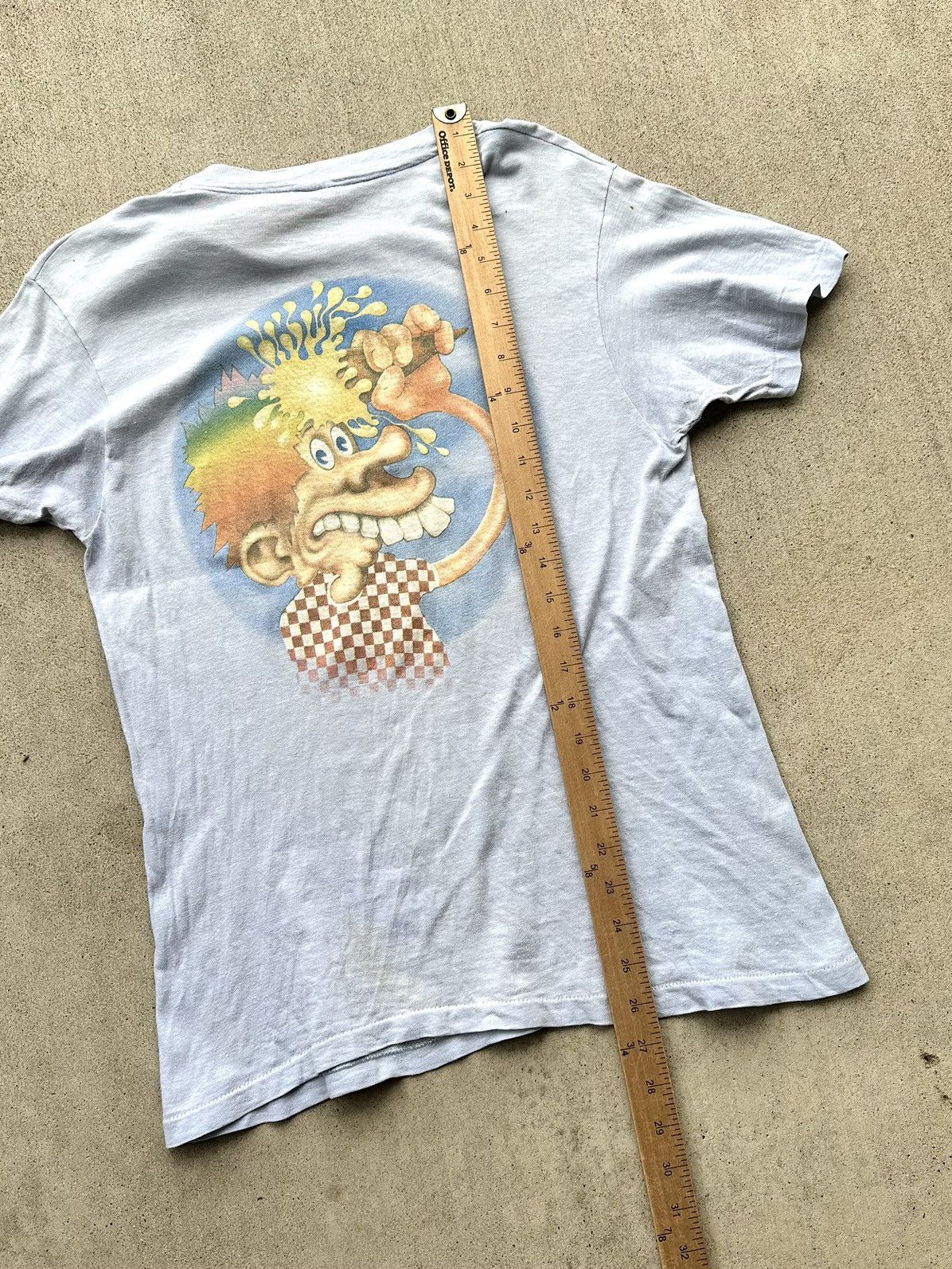Grateful Dead × Vintage Vintage Grateful Dead Tee 1972 Euro Tour Ice Cream Hanes Size US S / EU 44-46 / 1 - 10 Thumbnail