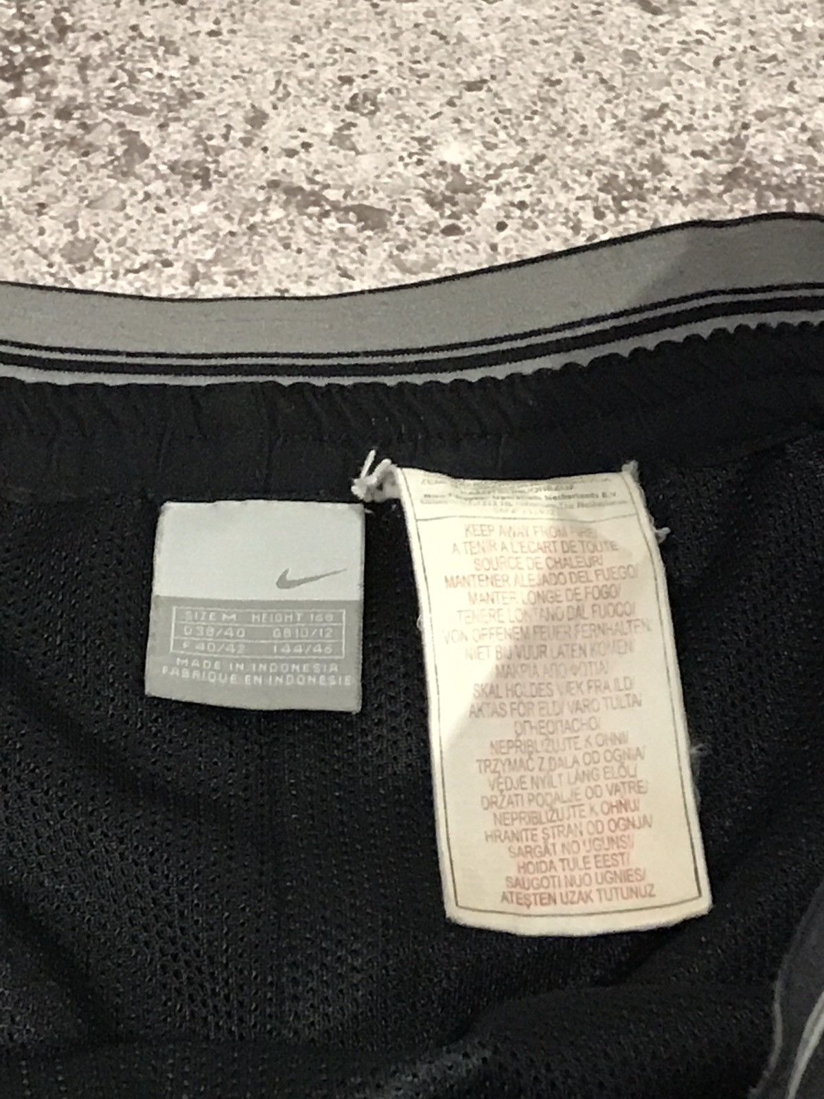 Nike × Vintage VINTAGE Y2K TRACK PANTS NIKE GORP CORE STYLE FADED Size 30" / US 8 / IT 44 - 6 Thumbnail