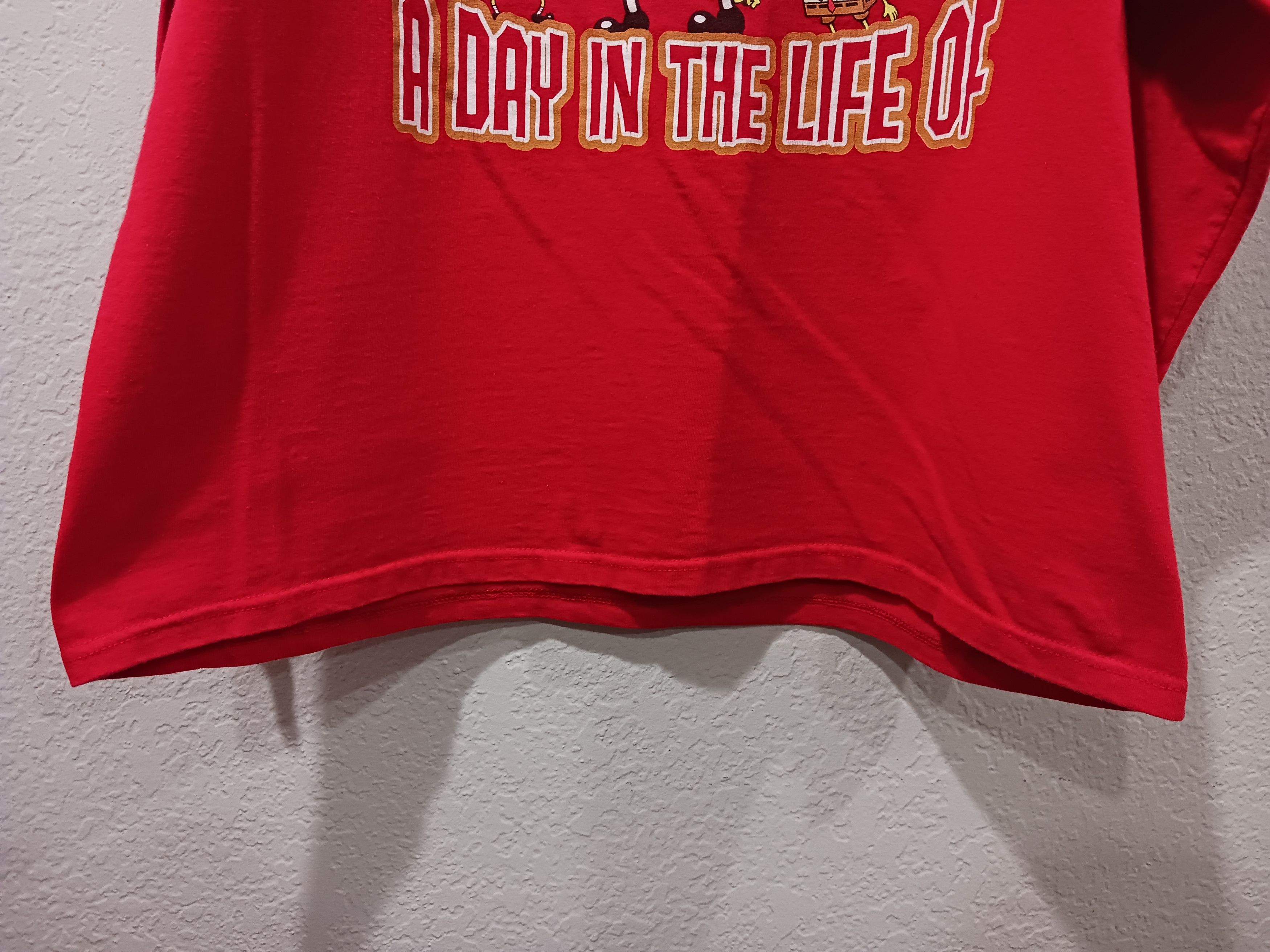 Delta × Nickelodeon × Vintage SpongeBob Vintage Delta 2000s "A Day In The Life Of" L/S Tee Size US XL / EU 56 / 4 - 4 Thumbnail