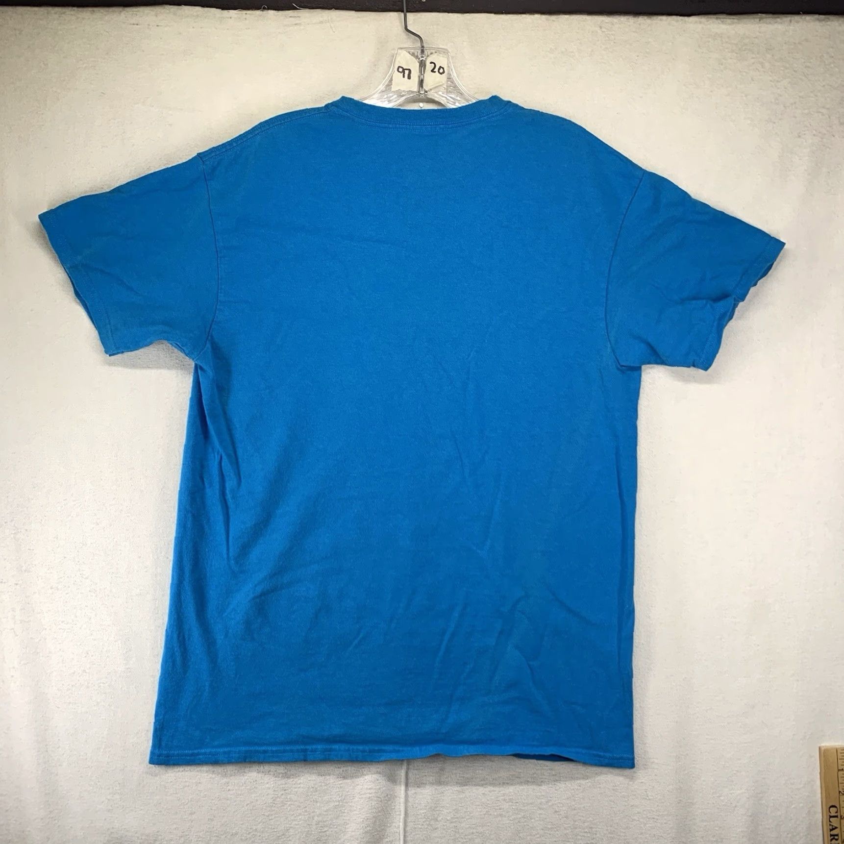 Liquid Blue VINTAGE Liquid Blue Grateful Dead Skeleton Skull Band T-Shirt Blue M Crew Neck Short Sleeve Men Regular Size US M / EU 48-50 / 2 - 2 Thumbnail