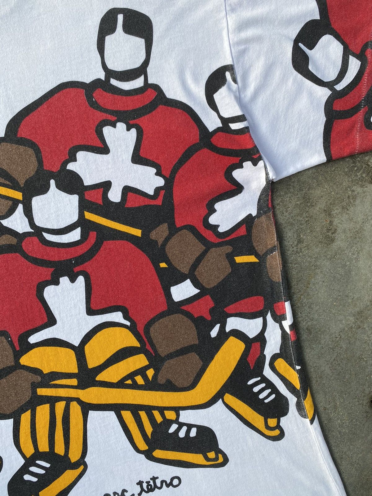 Vintage Sick🔥Vintage 90s Marc Tetro Canada Art Tees Size US XL / EU 56 / 4 - 16 Thumbnail